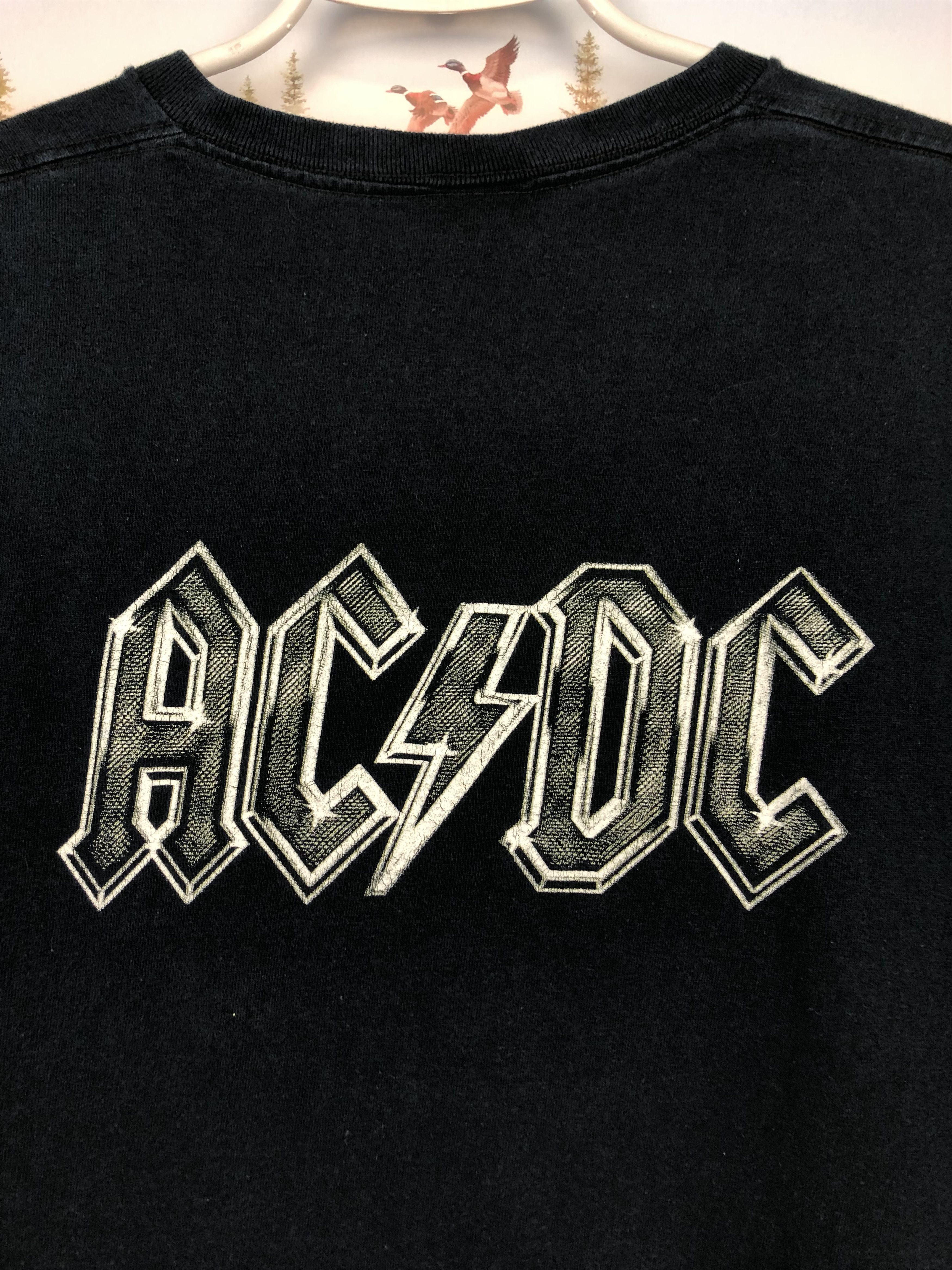 Vintage Vintage AC/DC Big Balls Band Graphic Tee Over Print Shirt Size US M / EU 48-50 / 2 - 10 Thumbnail