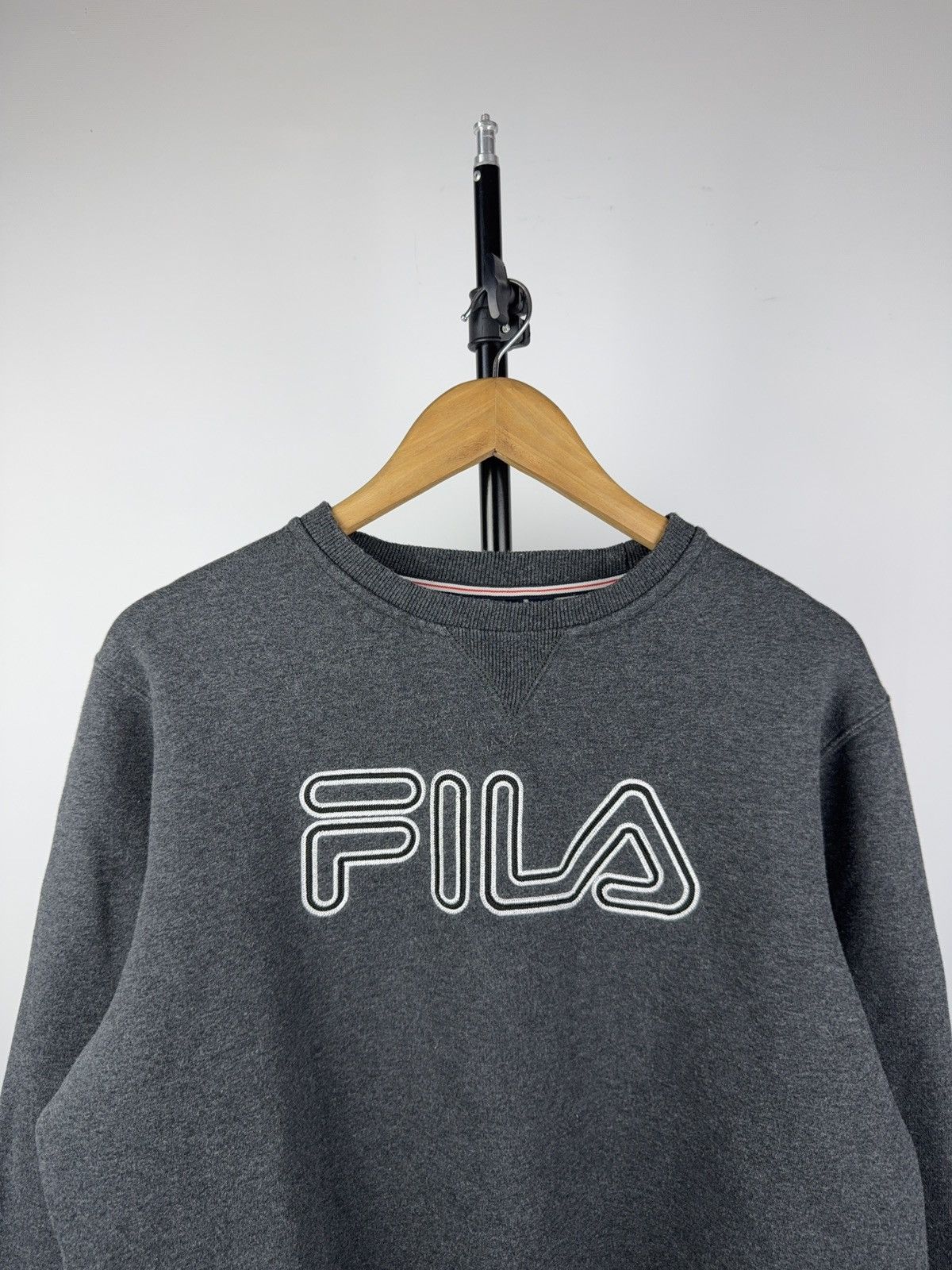 Fila Vintage 00s FILA big logo Retro Style Sweatshirt Size US M / EU 48-50 / 2 - 2 Thumbnail