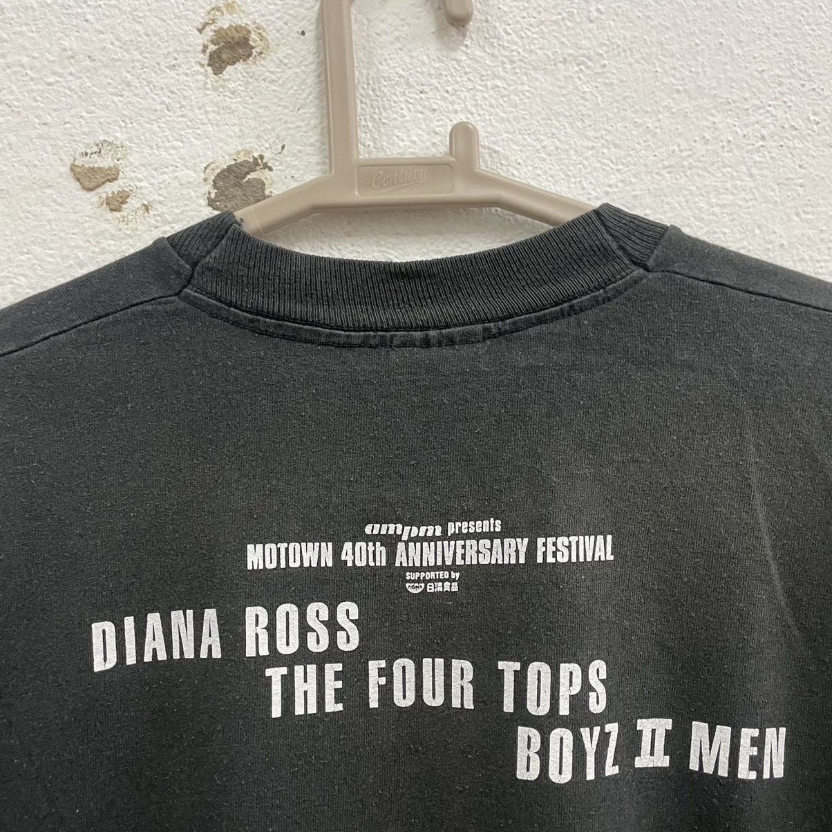 Band Tees × Vintage 🔥Vintage Motown Festival Diana Ross Boyz II Men Promo Tee Size US M / EU 48-50 / 2 - 3 Thumbnail