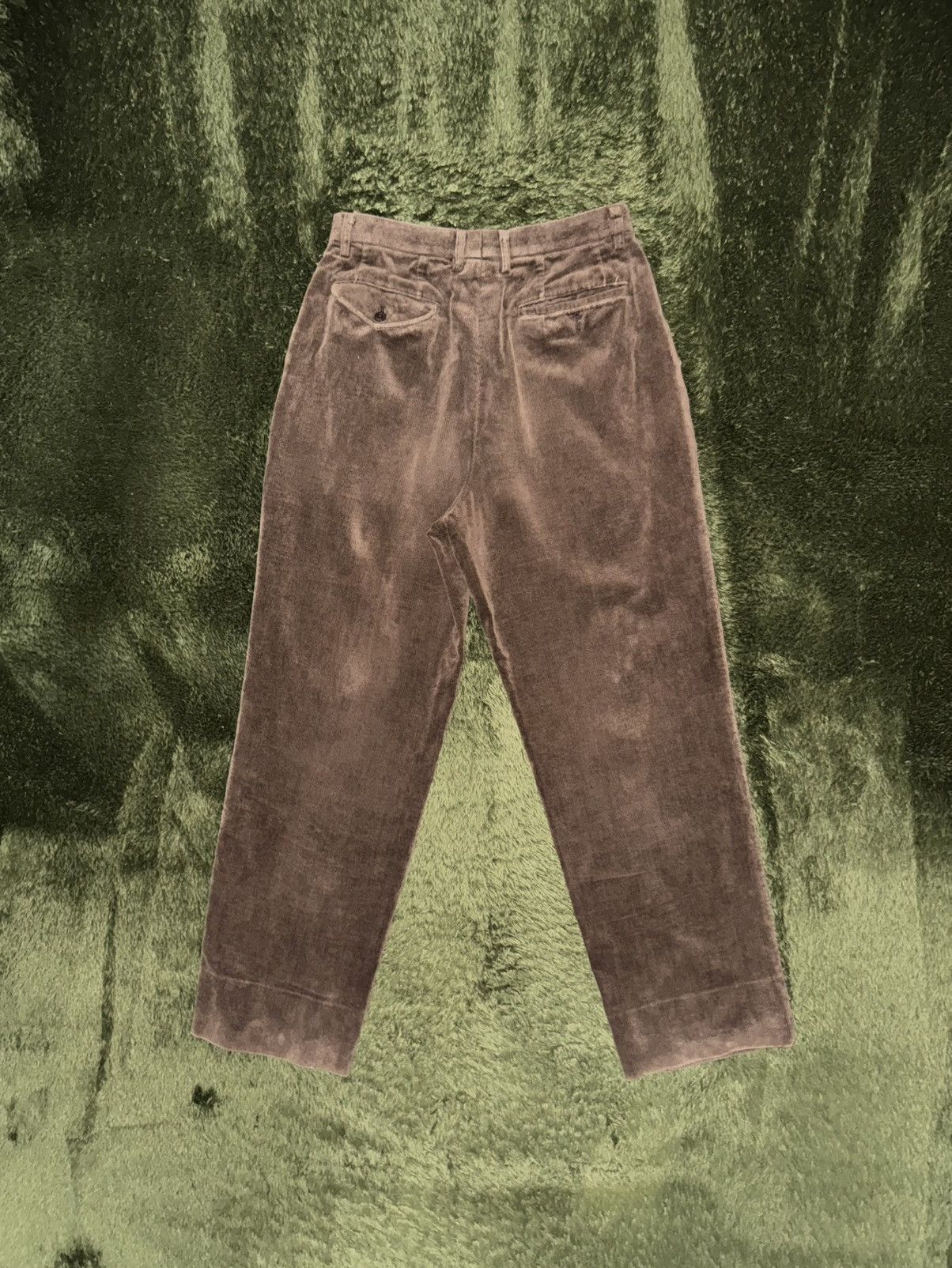 Lacoste [3] 00s Lacoste Japan Release Corduroy Two-Tuck Trousers Size US 31 - 7 Thumbnail