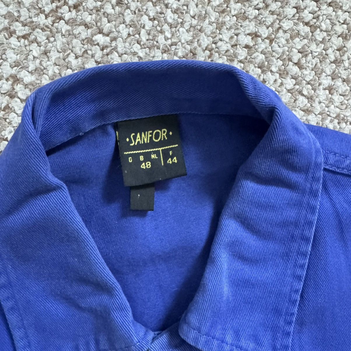 Le Laboureur French worn stained vintage faded works jacket Size US M / EU 48-50 / 2 - 3 Thumbnail