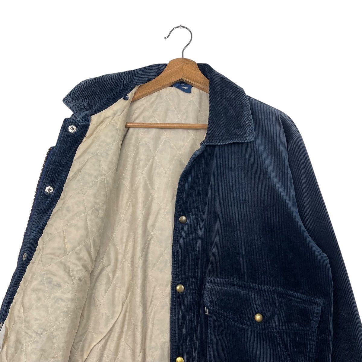 Big John Vintage 80s Big John Corduroy Button/Zipper Jacket Size US L / EU 52-54 / 3 - 10 Thumbnail