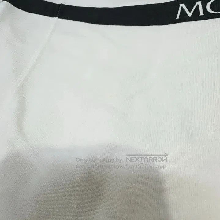 Moncler Moncler Black White Stripe Zip Hoodie Sweatshirt. Size US L / EU 52-54 / 3 - 8 Thumbnail