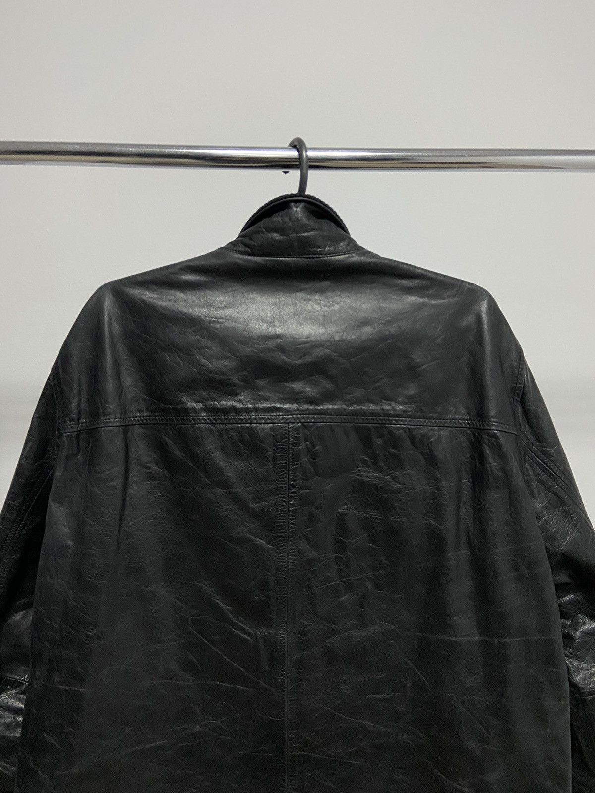 Gap × Vintage Gap Vintage Leather jacket archival Y2K avant Garde Size US L / EU 52-54 / 3 - 4 Thumbnail