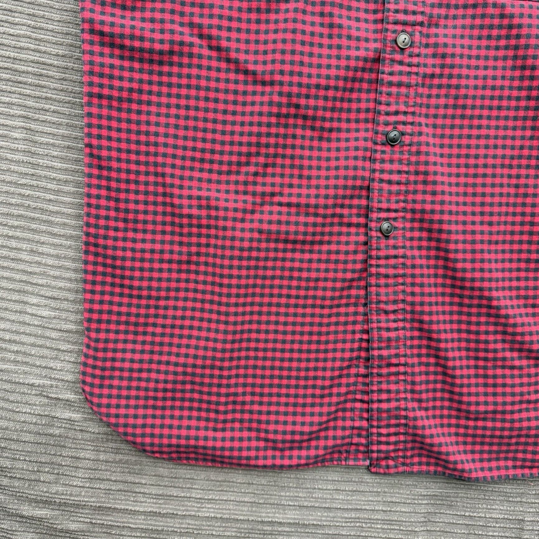 Polo Ralph Lauren Polo Ralph Lauren Shirt Men Large Gingham Cotton Long Sleeve Outdoors Workwear Size US L / EU 52-54 / 3 - 6 Thumbnail