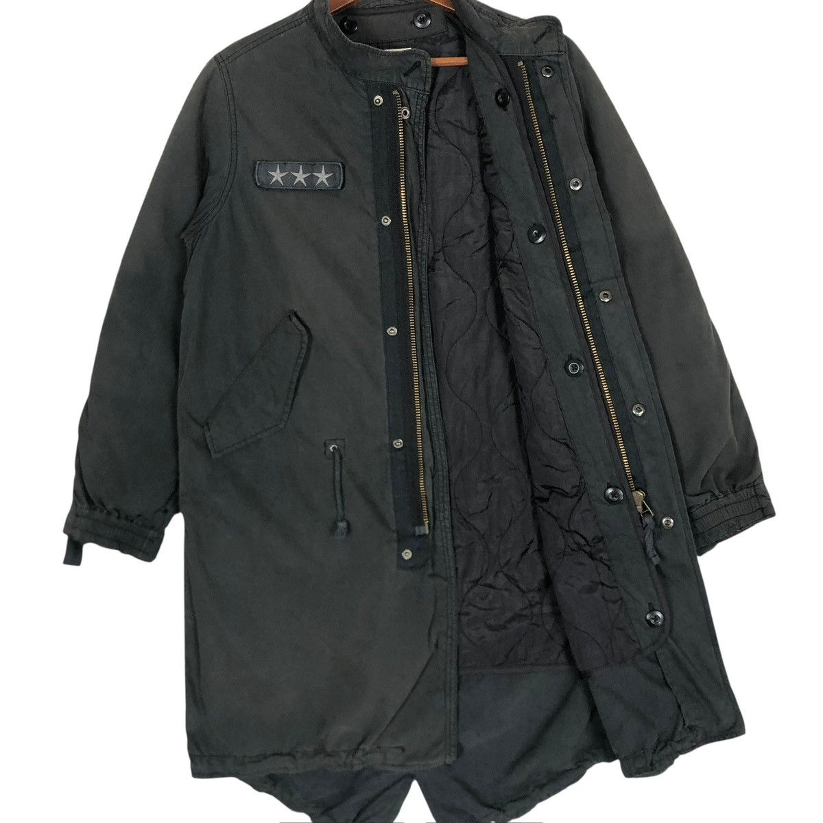 Avirex Vintage Avirex Long Parka Jacket - Army Streetwear Designer Size S / US 4 / IT 40 - 8 Thumbnail