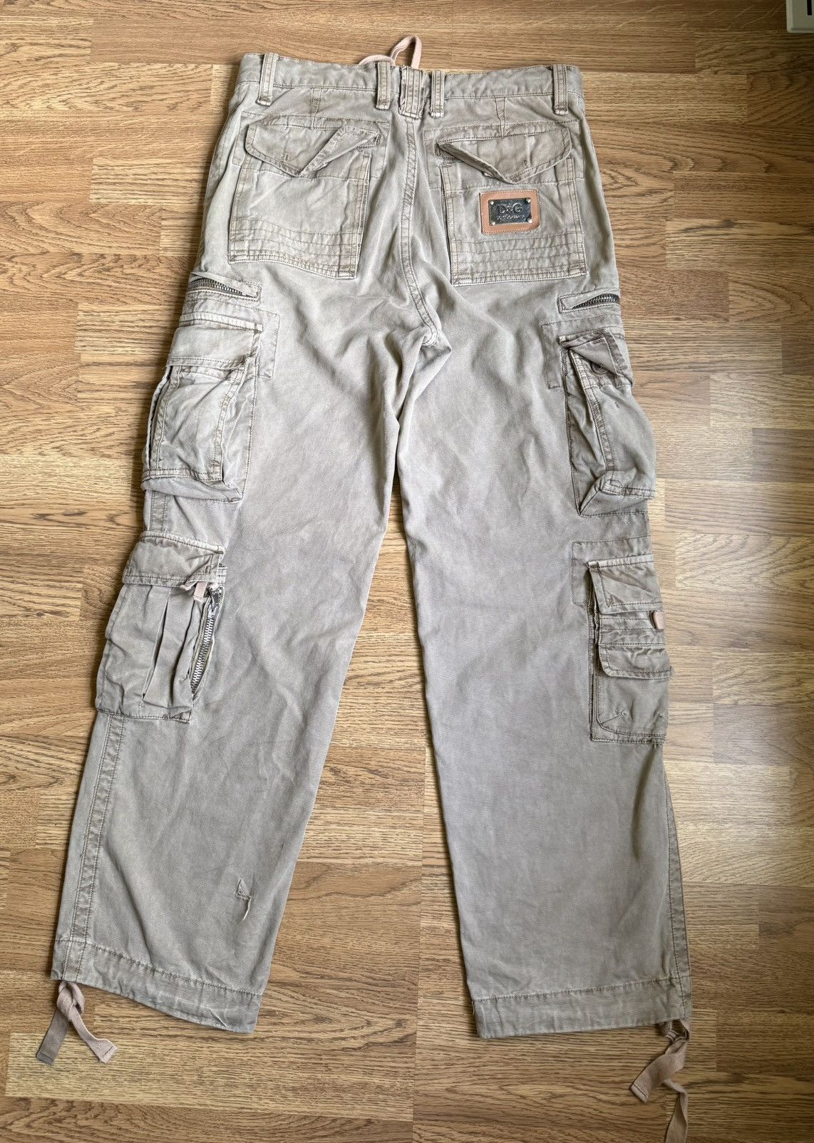 Dolce & Gabbana Archive 2003 D&G Dolce & Gabbana 18 Pocket Cargo Pants Rare Size US 32 / EU 48 - 4 Thumbnail