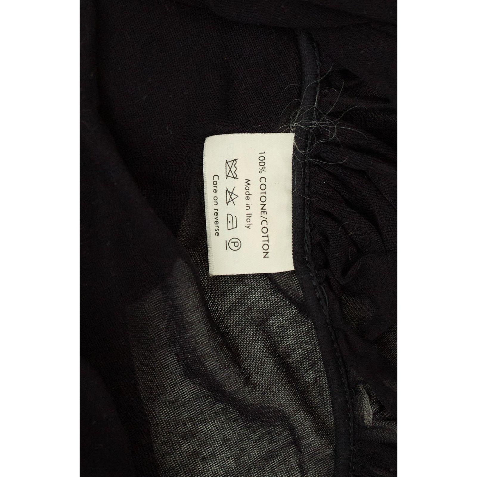 Yves Saint Laurent by Tom Ford S/S 2003 Navy Sheer Top Size M / US 6-8 / IT 42-44 - 4 Thumbnail