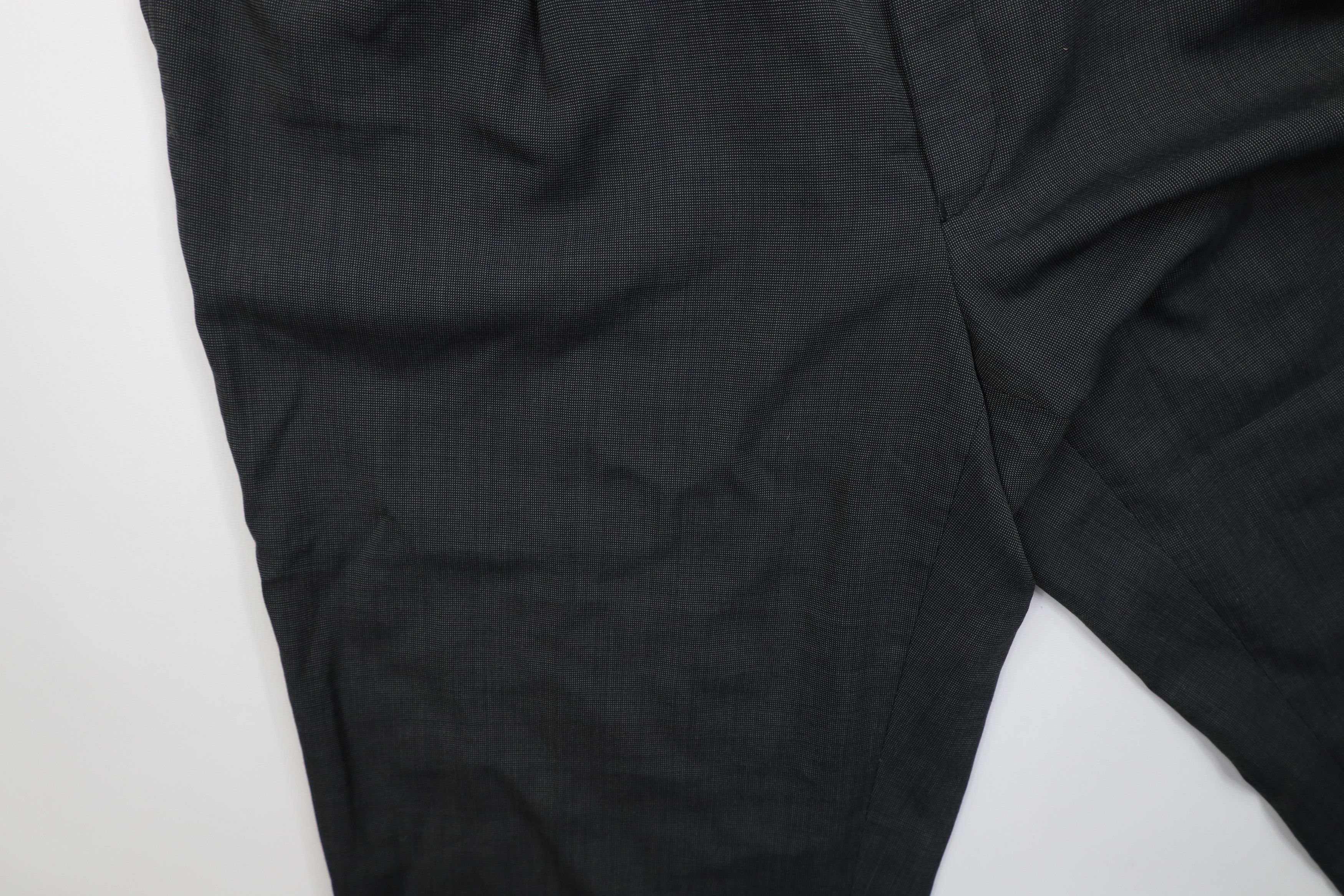 Vintage Vintage 90s Streetwear Gabardine Knit Wide Leg Chino Pants Size US 38 / EU 54 - 6 Thumbnail