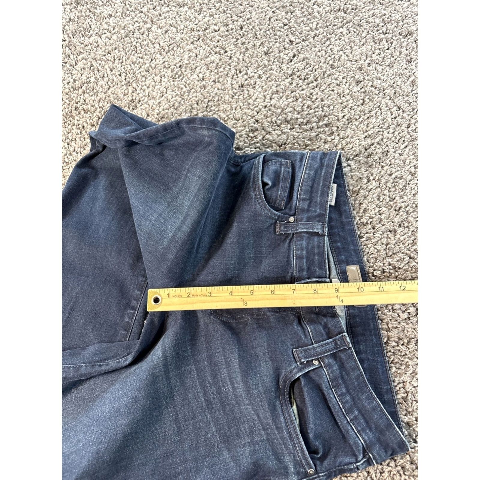 Vintage Kut from the Kloth Jeans Bootscut Dark Wash 30x30 6 Mid Rise Blue Denim Cotton Blend Women Regular Inseam 30" 5-Pocket - Vintage No Size 28" / US 6 / IT 42 - 5 Thumbnail