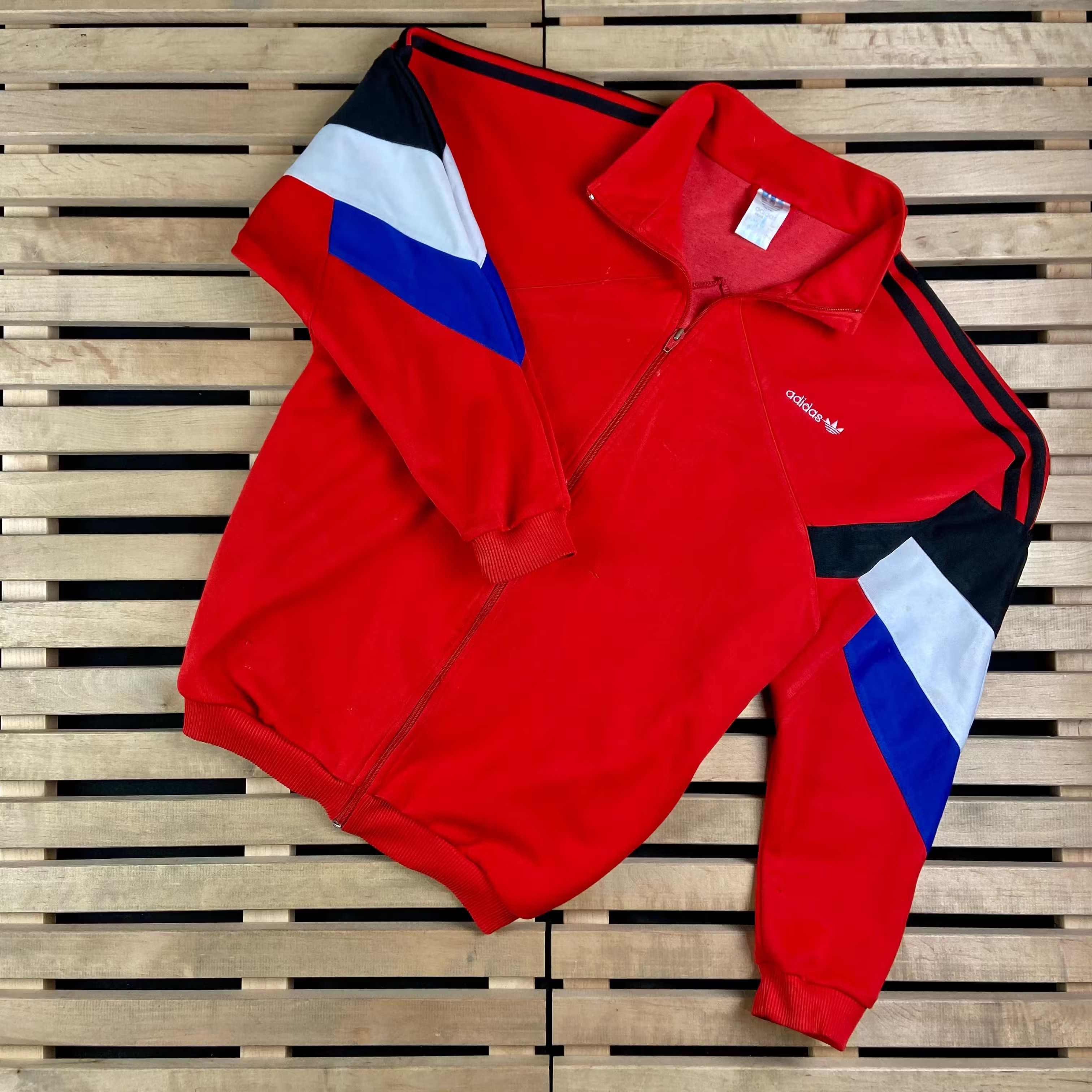 Adidas × Vintage Mens Bomber Jacket Adidas Originals Vintage Size L Size US L / EU 52-54 / 3 - 1 Thumbnail