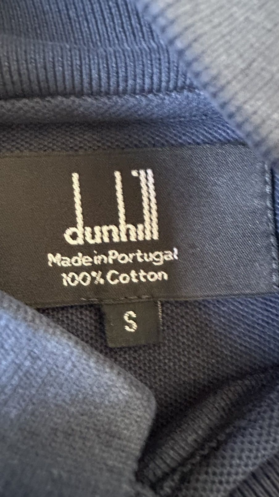 Alfred Dunhill VINTAGE DUNHILL POLO TEE Size US L / EU 52-54 / 3 - 5 Thumbnail
