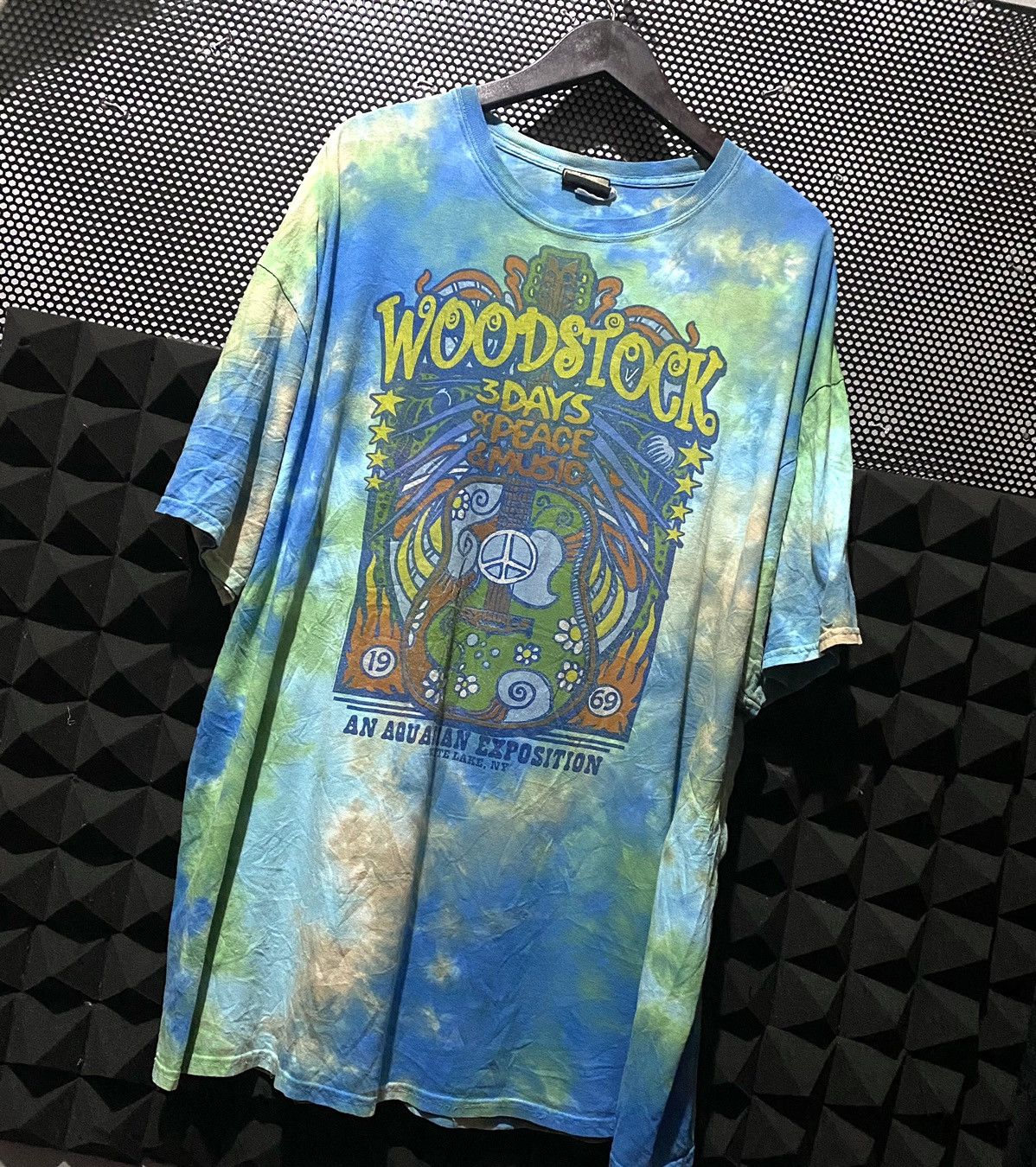 Band Tees × Liquid Blue Tshirt Event WoodStock An Aquarian Exposition 2014 New York Size US XXL / EU 58 / 5 - 2 Thumbnail