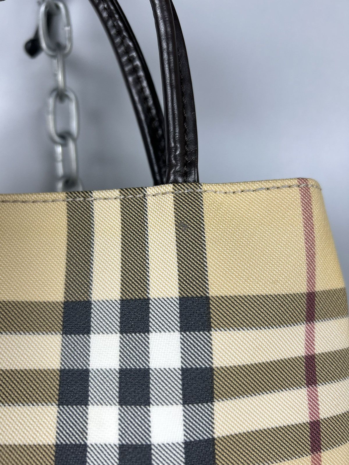 Burberry Burberry Nova Check Tote Bag Burberry London Size ONE SIZE - 15 Thumbnail