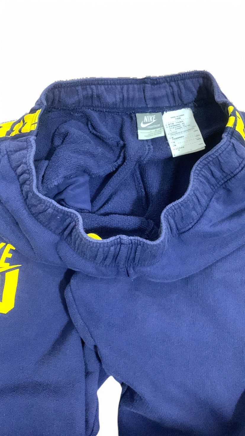Nike × Nike ACG × Vintage Nike Swoosh Navy Blue Sweatpants Size US 32 / EU 48 - 4 Thumbnail