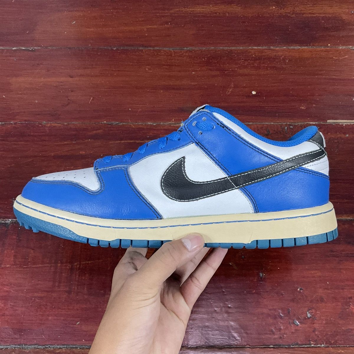 Nike Dunk Low NG Golf White Blue 2012 Size US 8 / EU 41 - 5 Thumbnail