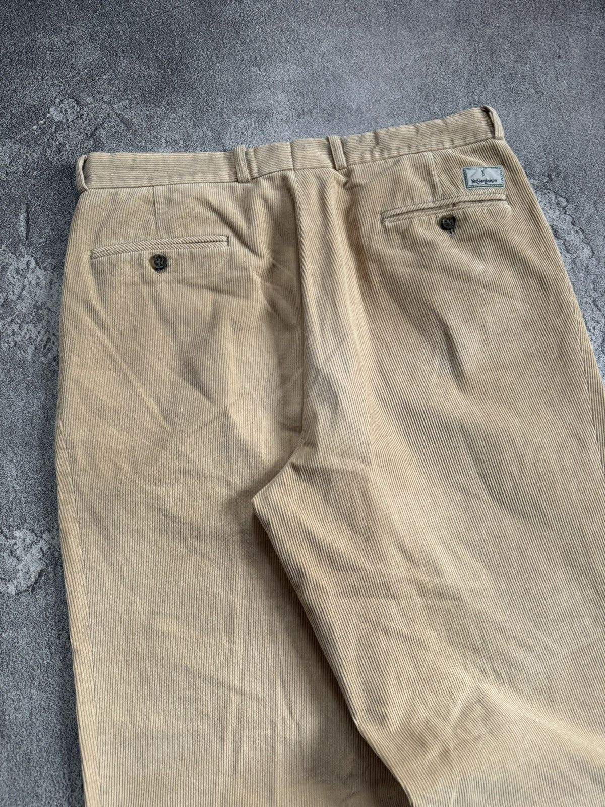 Yves Saint Laurent YvesSaintLaurent 80s 90s L/XL velvet corduroy pants trousers Size US 36 / EU 52 - 11 Thumbnail