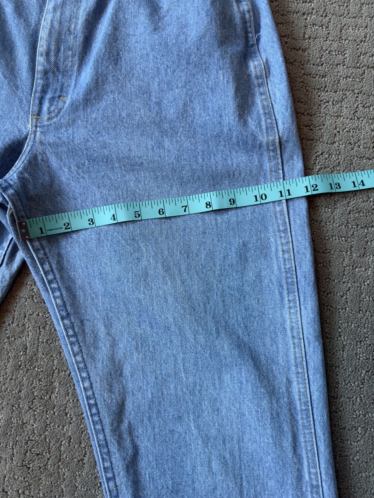 Lee × Vintage Light Wash Rider Jeans Size 31" - 4 Thumbnail