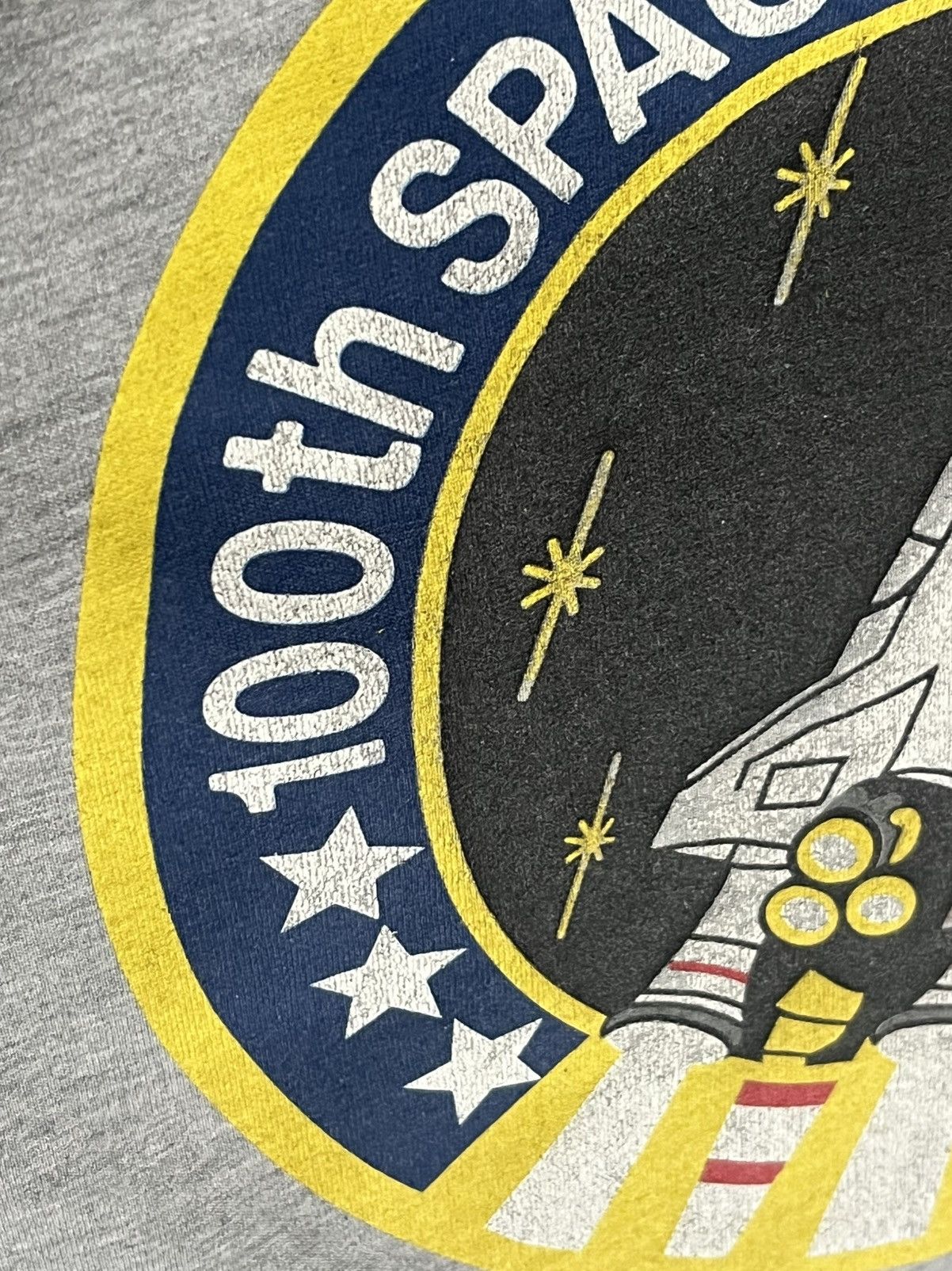 Alpha Industries × Vintage Rare Shirt Alpha Industries NASA 100th Space Shuttle mission Size US S / EU 44-46 / 1 - 10 Thumbnail