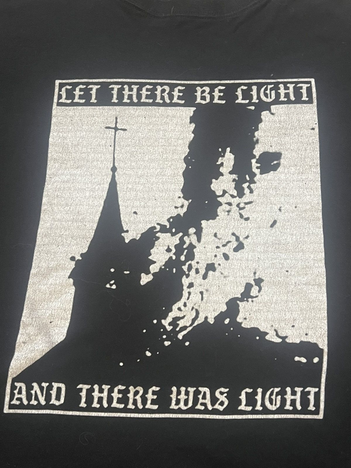 Band Tees Let there be light And there was light black metal funny tee Size US XL / EU 56 / 4 - 2 Thumbnail