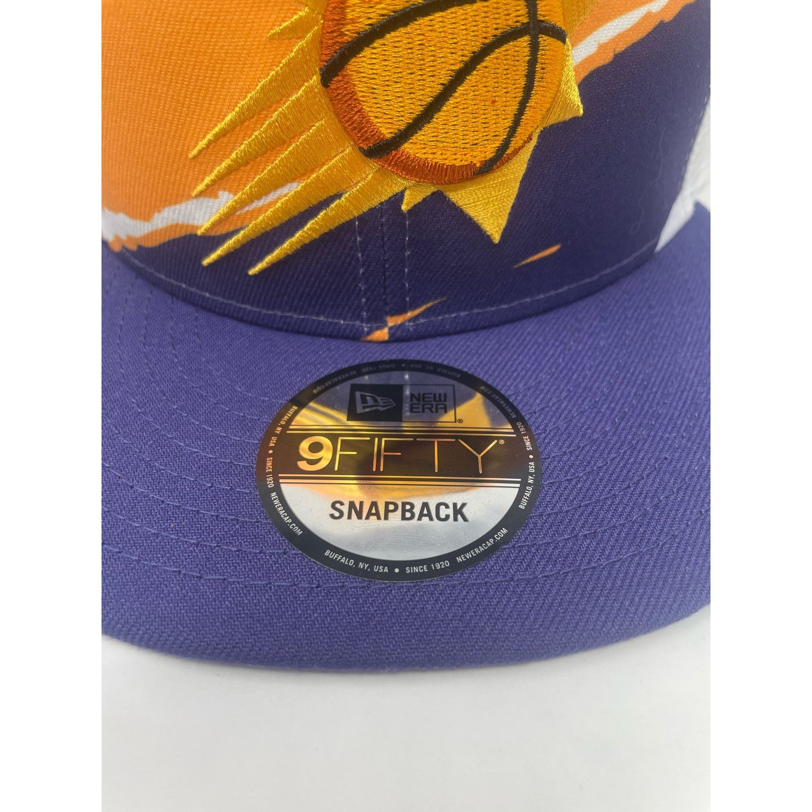 New Era Phoenix Suns New Era Tear 9FIFTY Trucker Snapback NBA Hat Size ONE SIZE - 4 Thumbnail