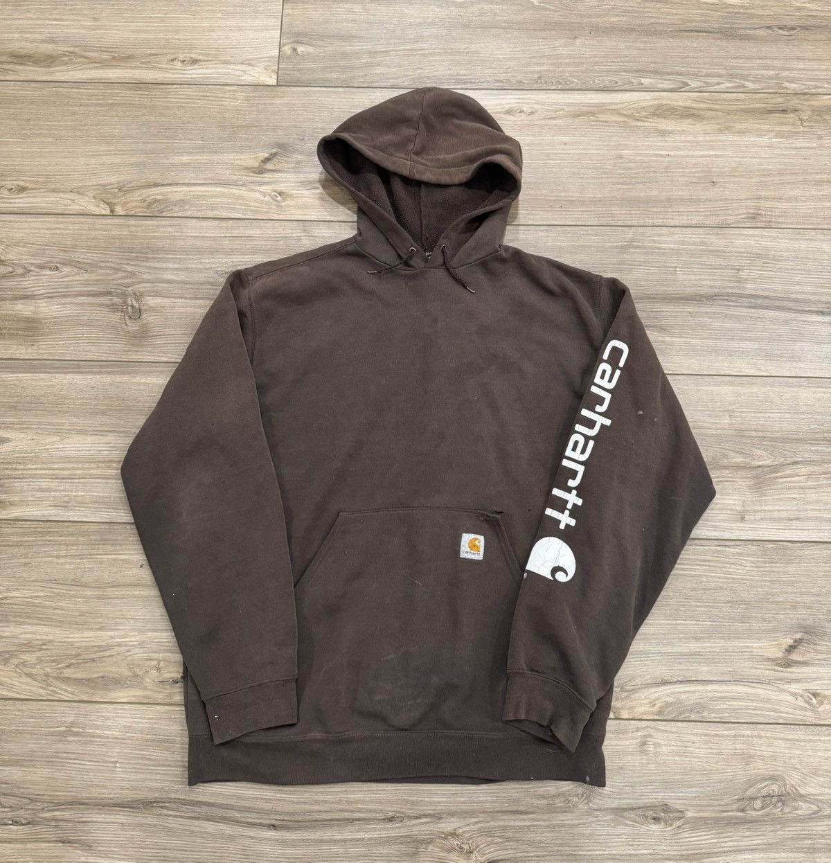 Carhartt × Vintage Vintage Carhartt hoodie Size US L / EU 52-54 / 3 - 1 Thumbnail