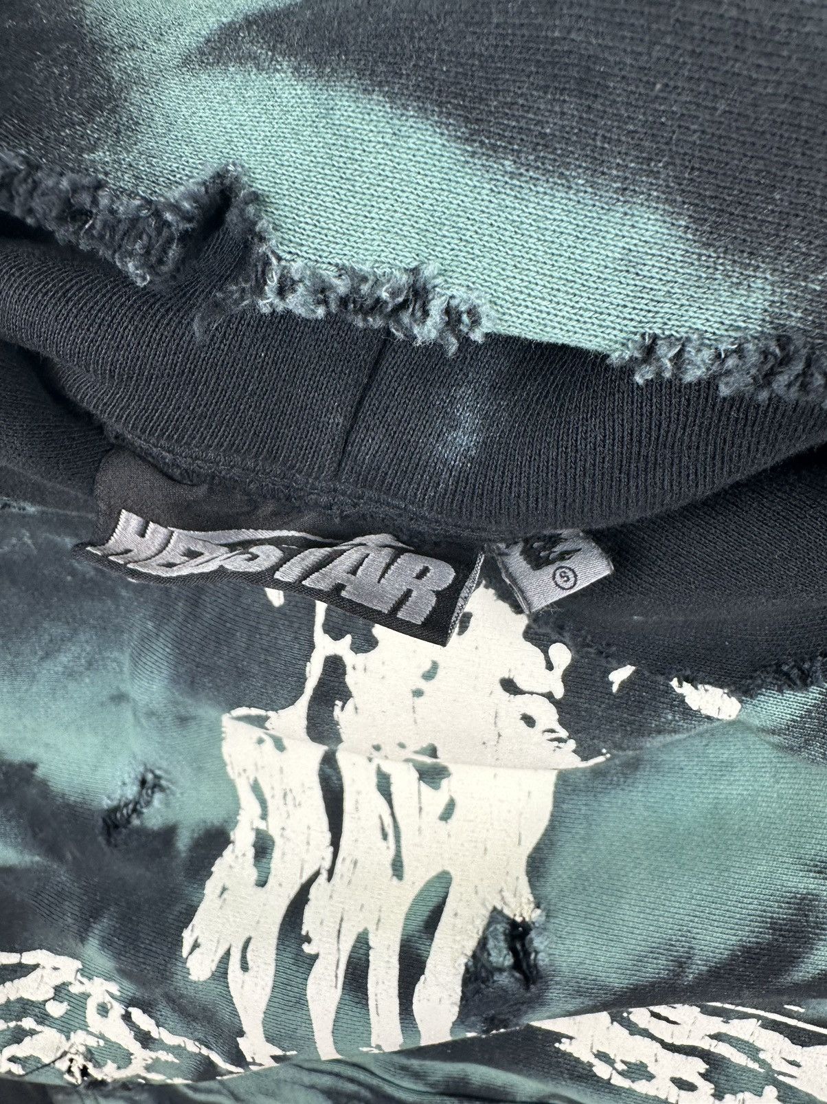 HELLSTAR Hellstar Green Marble Paradise Hoodie Size US S / EU 44-46 / 1 - 6 Thumbnail