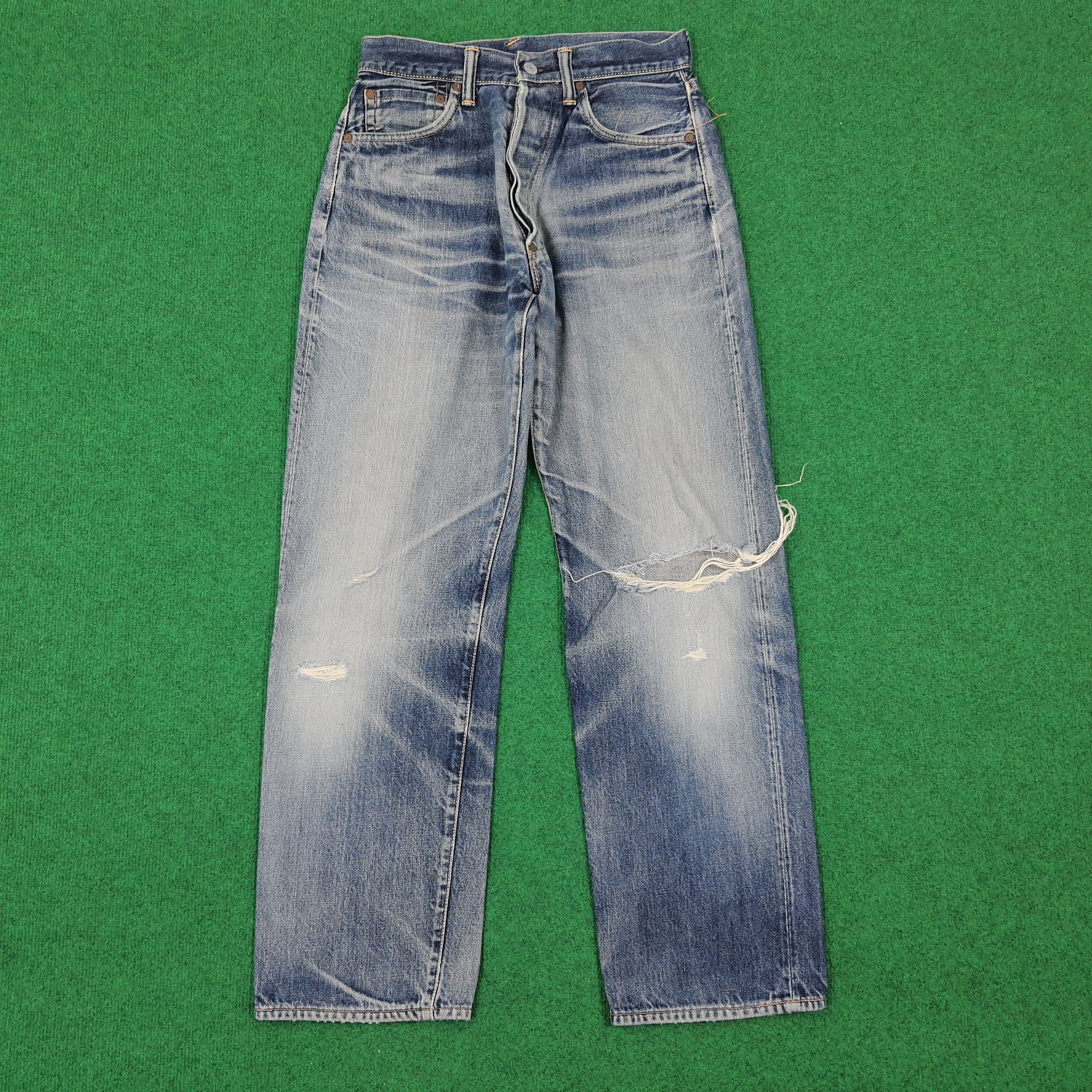 Evisu Vintage Evisu Selvedge Japan Brand Custom Daicock Jeans Size US 27 - 3 Thumbnail