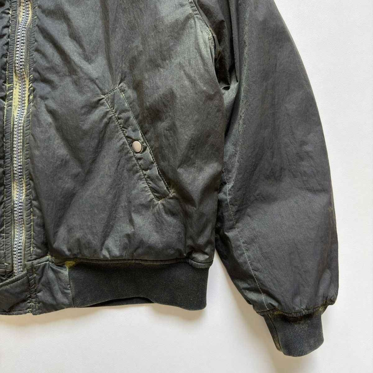 Our Legacy ‘Waxed Black Solaro Nylon’ Bomber Jacket Size US M / EU 48-50 / 2 - 10 Thumbnail