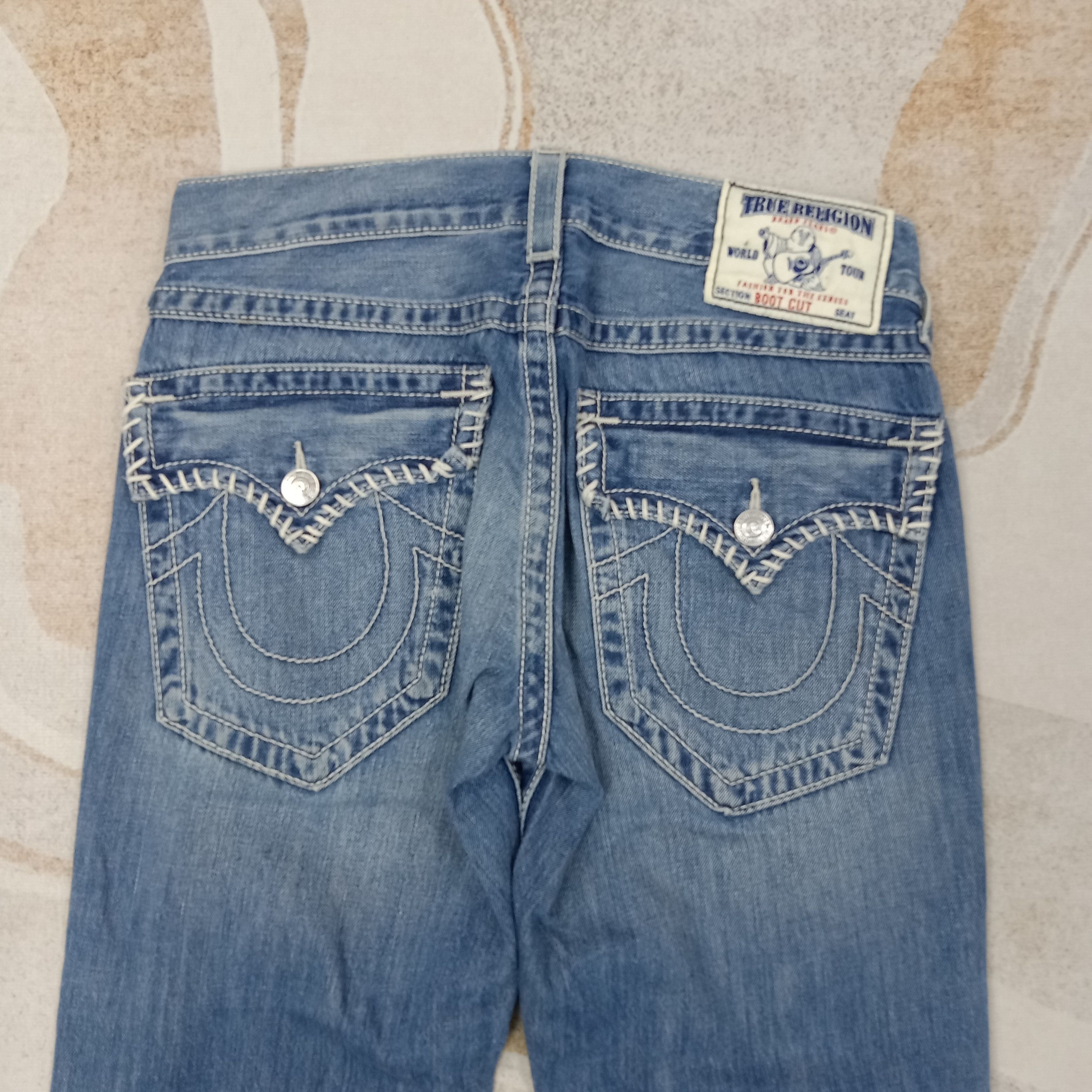 True Religion True Religion USA Bootcut Denim Jeans C258N23 Size US 33 - 2 Thumbnail