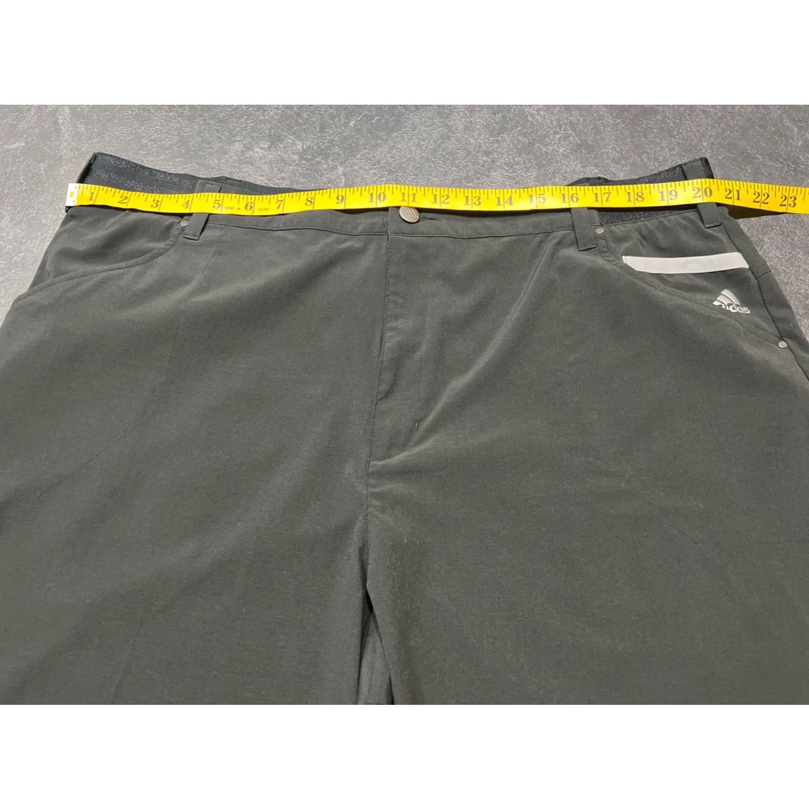 Adidas Adidas Men's Shorts Size 42 Black Chino Lightweight Casual Outdoor Summer Fall Spring Men's Size US 42 / EU 58 - 4 Thumbnail