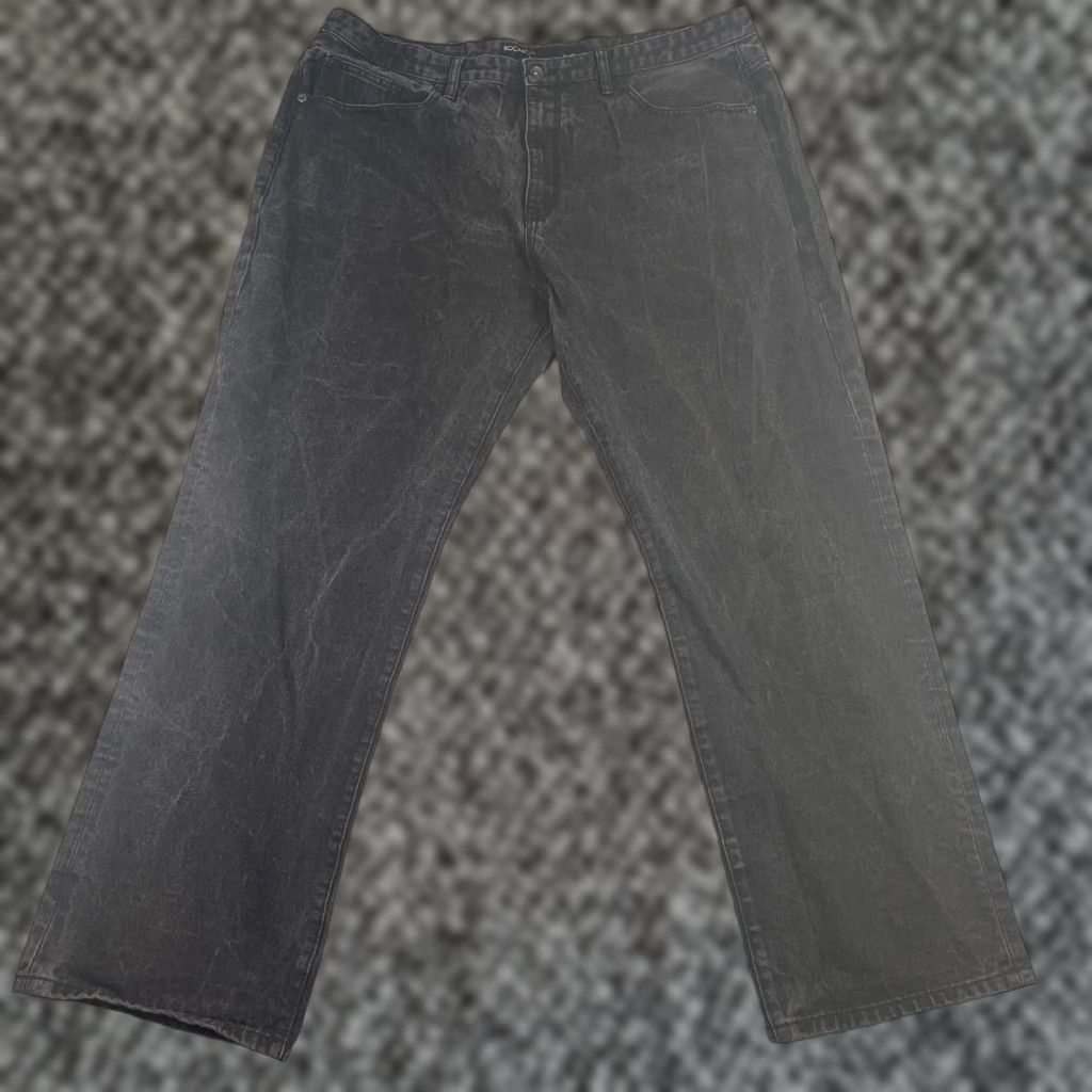 Rocawear Rocawear Jeans Mens 42x31 Straight Classic Fit Embroidered Flap Y2K City 5-Pocket Denim Jeans Mens Size US 42 / EU 58 - 1 Thumbnail