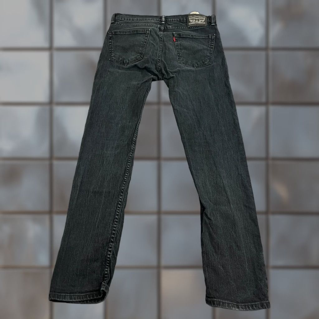 Levi's Levi's Jeans Slim Tapered 32 32 Dark Wash Grey Stretch Denim 5-Pocket Men Junior? Size US 32 / EU 48 - 1 Thumbnail