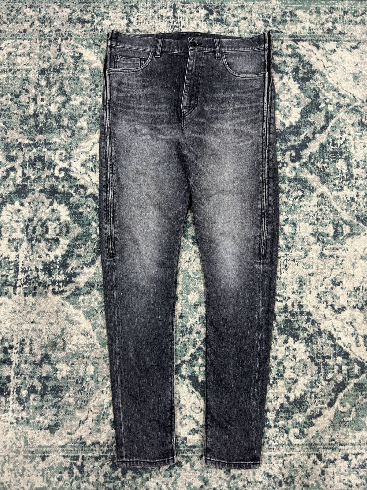 ato Aatoo Modeled By Masayori Matsumo Hybrid Zipper Flared Denim Size US 32 / EU 48 - 3 Thumbnail