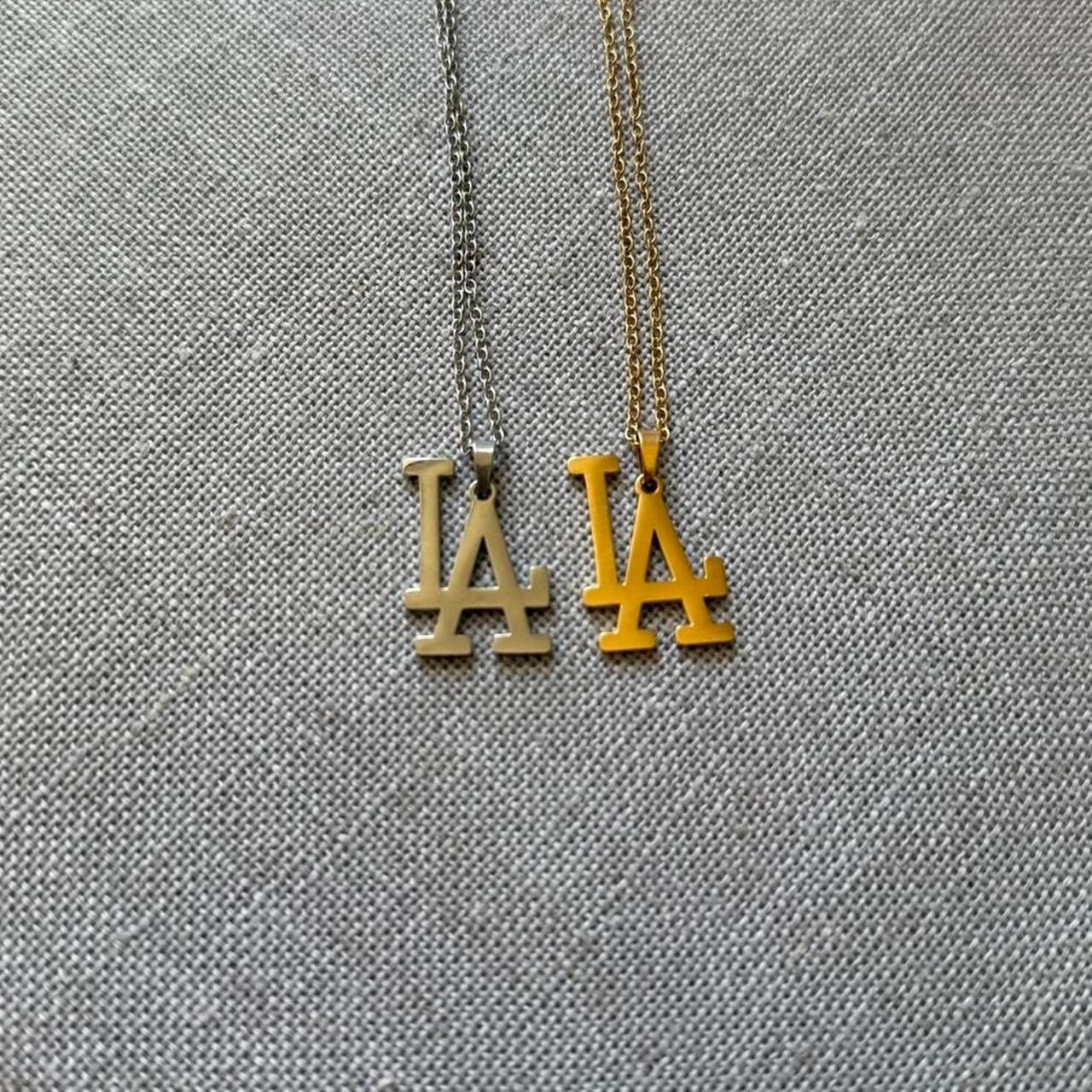 Other Y2k silver la dodgers mlb WMNS Size ONE SIZE - 5 Thumbnail