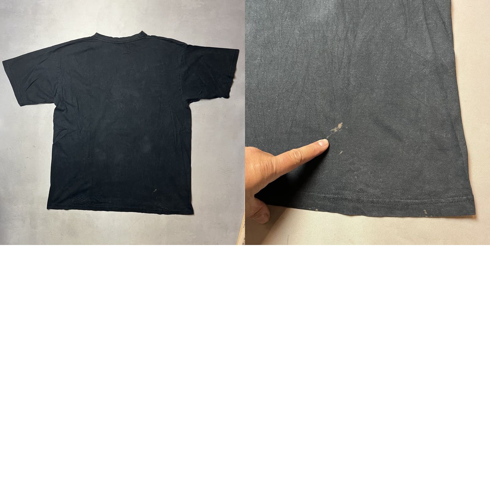 VINTAGE Tupac 2Pac Bandana Thug Life Rap Tee T Shirt 2XL Men Black Cotton Knit Short Sleeve Deer Town Graphic Print 90s Hip Hop Tupac Shakur