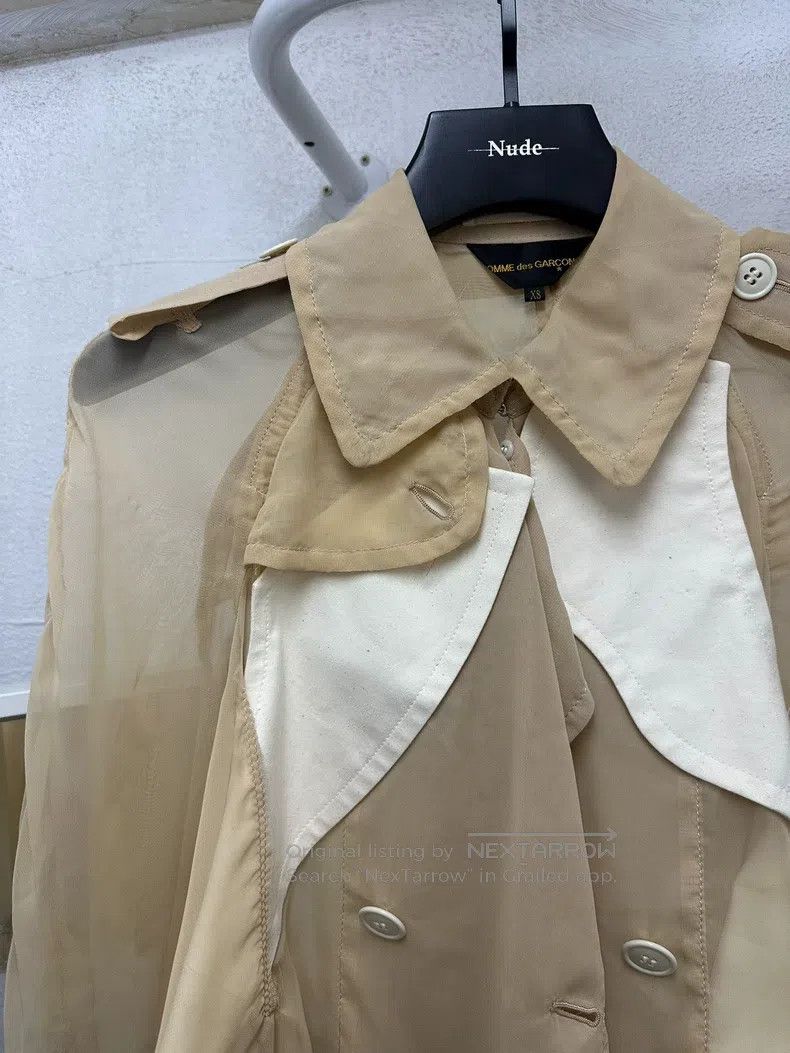 Comme des Garcons Chiffon Biker Shawl