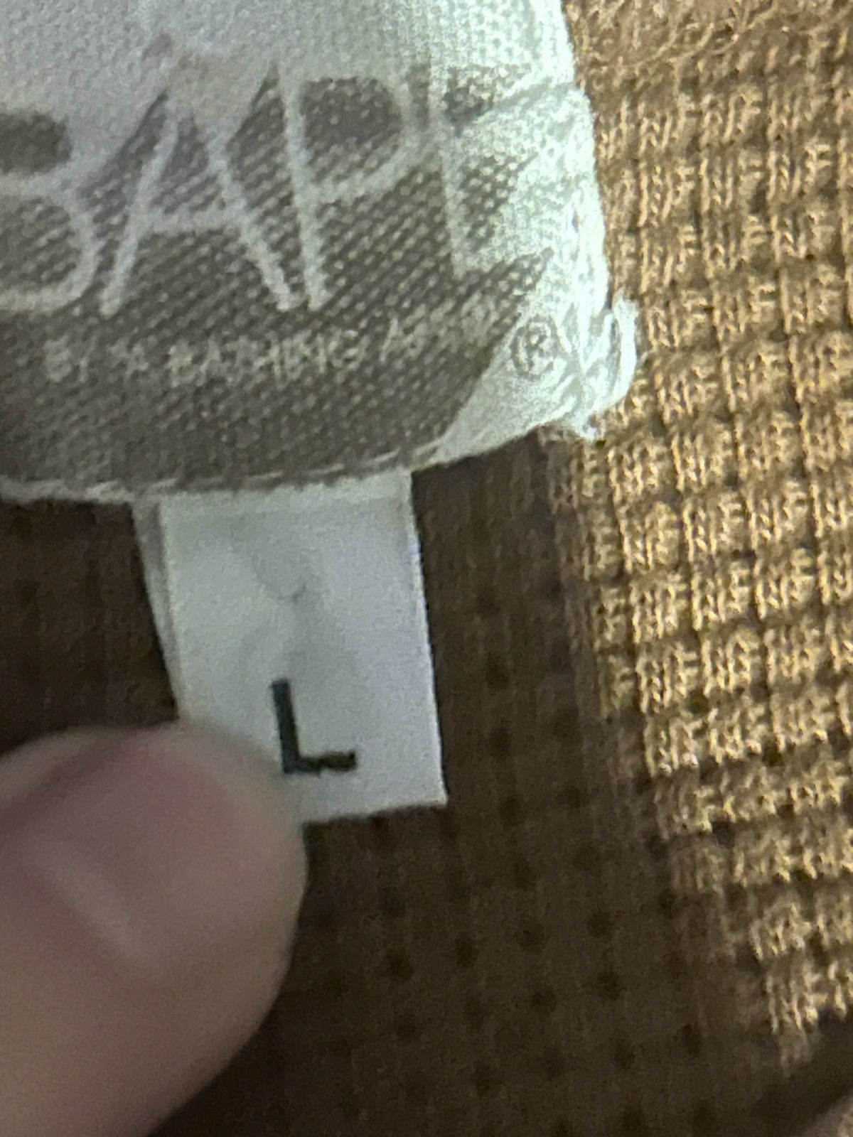 Bape Bathing ape camo brown bape thermal long sleeve t shirt Size US M / EU 48-50 / 2 - 10 Thumbnail