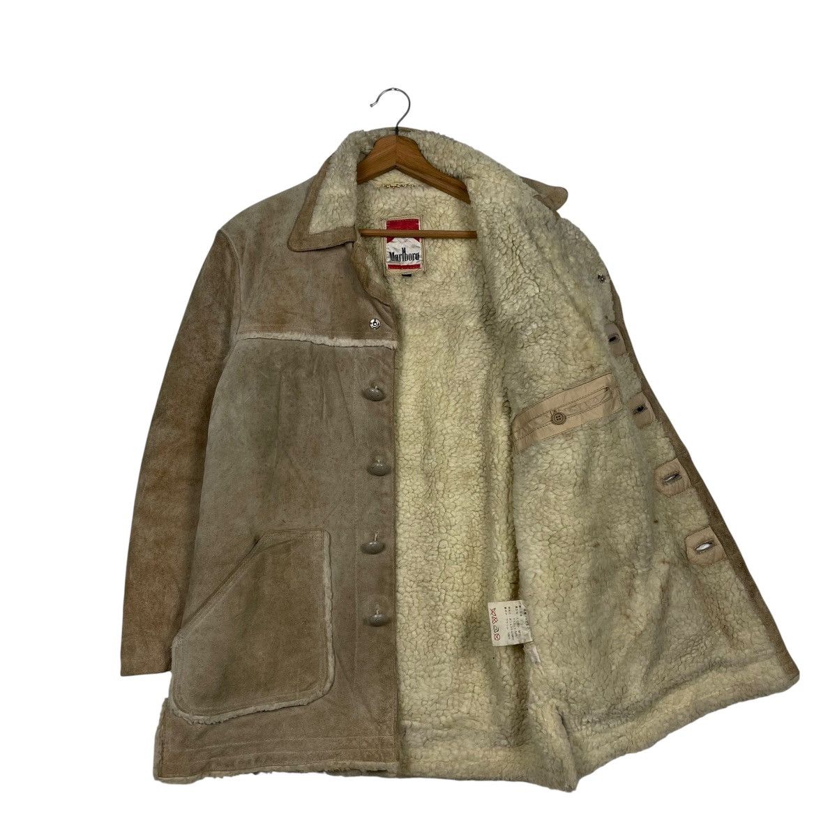 Marlboro Vintage Marlboro Suede Leather Jacket Size US M / EU 48-50 / 2 - 9 Thumbnail