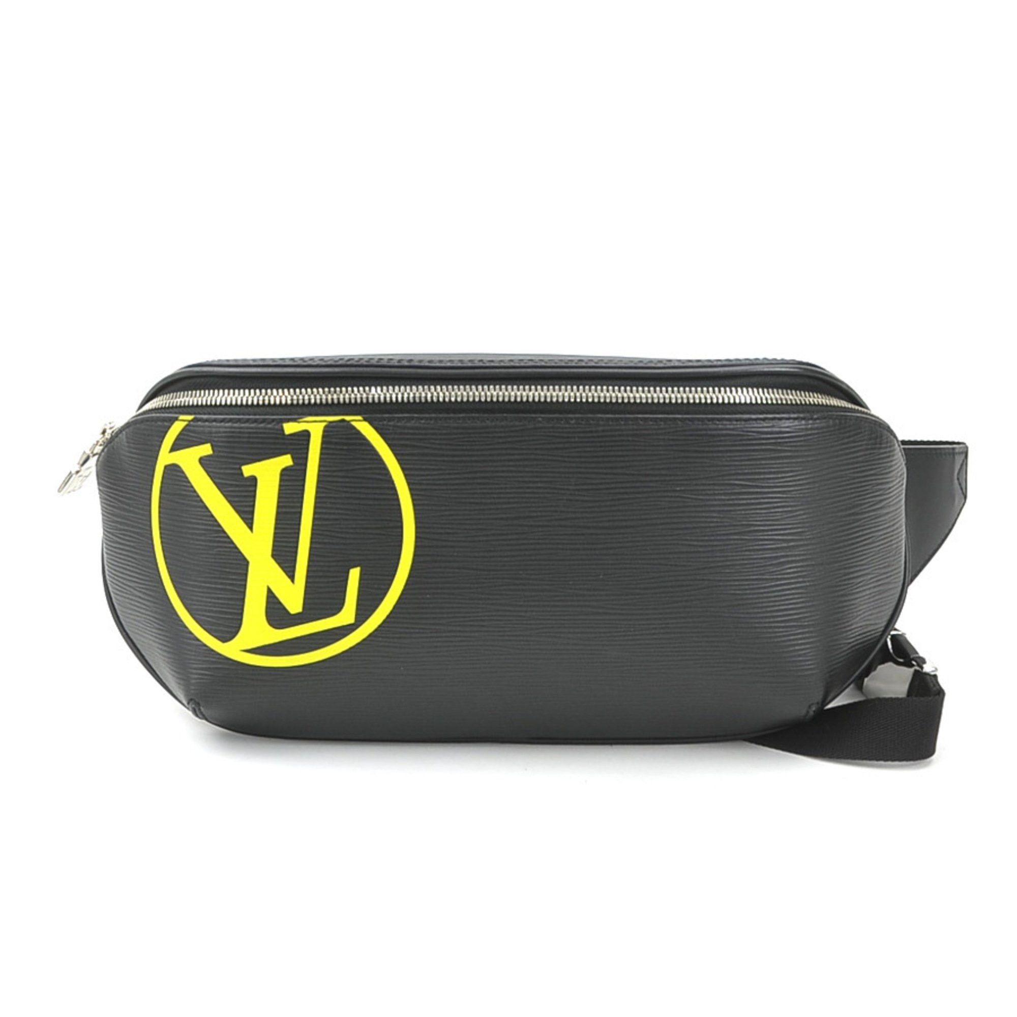 Louis Vuitton Louis Vuitton Body Bag Waist Pouch LV Circle Epi Bum Leather Noir Men's M55131 99980f Size ONE SIZE - 1 Thumbnail