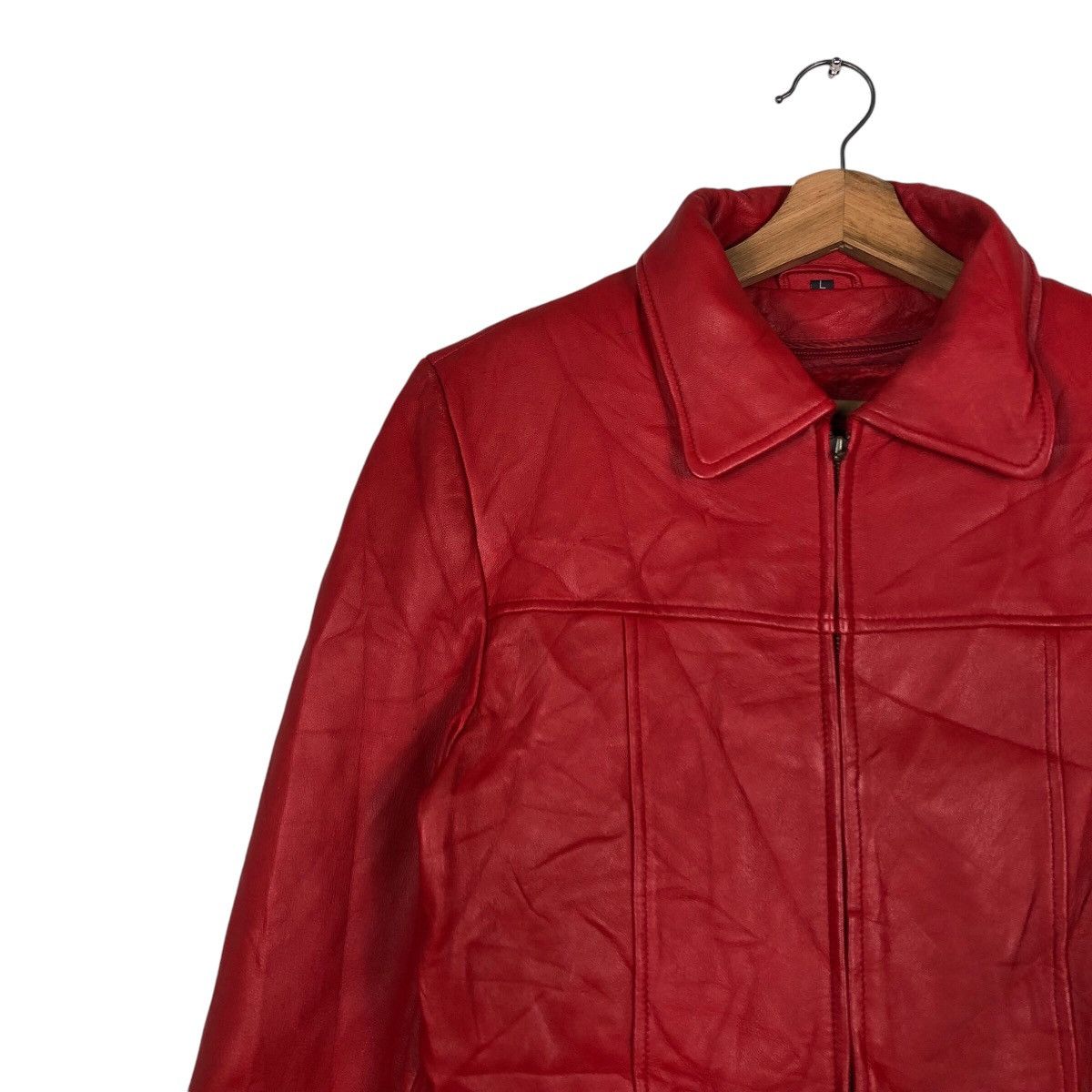 Japanese Brand 📌Vintage Biker Leather Jacket Zipper Ego Size US M / EU 48-50 / 2 - 8 Thumbnail