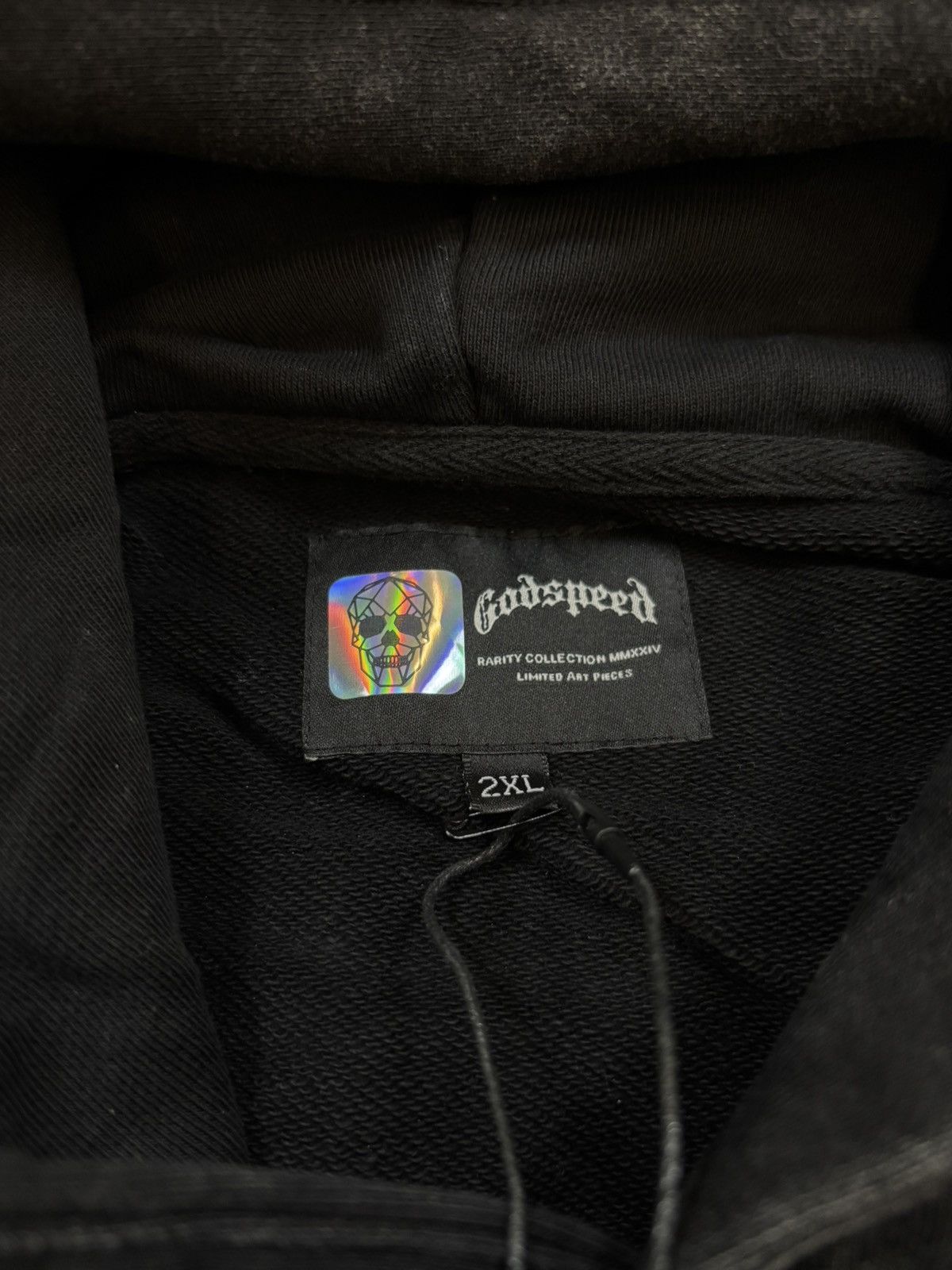 Godspeed Godspeed Alexa Hoodie, Washed Black Size US XXL / EU 58 / 5 - 8 Thumbnail