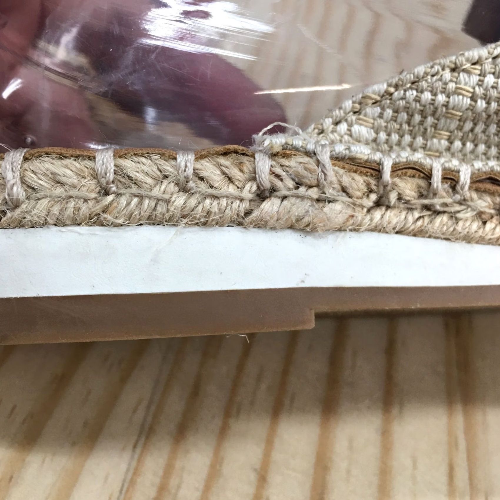 Vintage Universal Thread Mae Sandals Womens 6 Casual Slip On Espadrille Mule Flats Brown Size US 6 / IT 36 - 5 Thumbnail