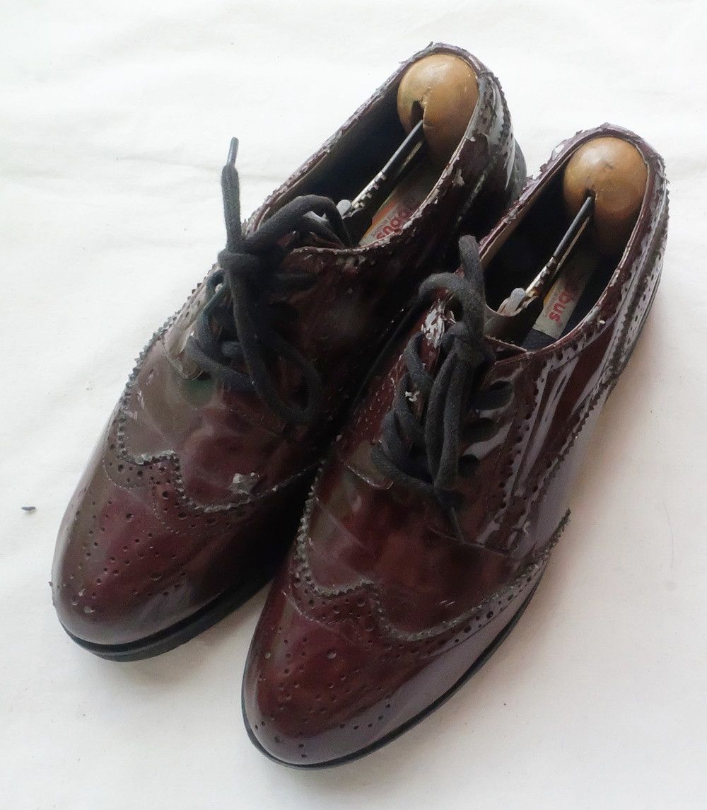 Vintage Mobus Wingtip Shoes Size US 6 / EU 39 - 1 Thumbnail