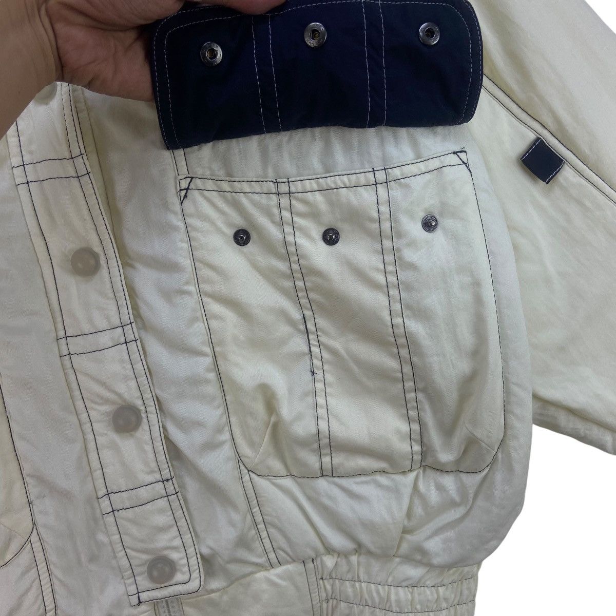 Japanese Brand × Vintage Pink Turn Stylish Street Fashion Loose Puffer Bomber Jacket Size US S / EU 44-46 / 1 - 9 Thumbnail