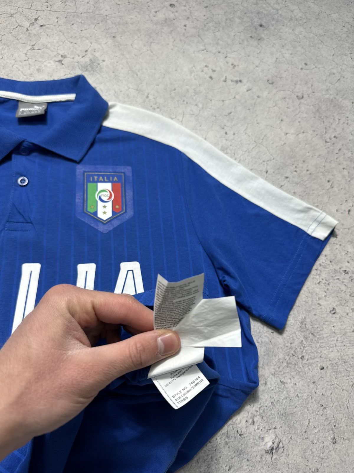 Puma Puma Football Italia National Team Soccer Jersey Big Logo Size US M / EU 48-50 / 2 - 11 Thumbnail