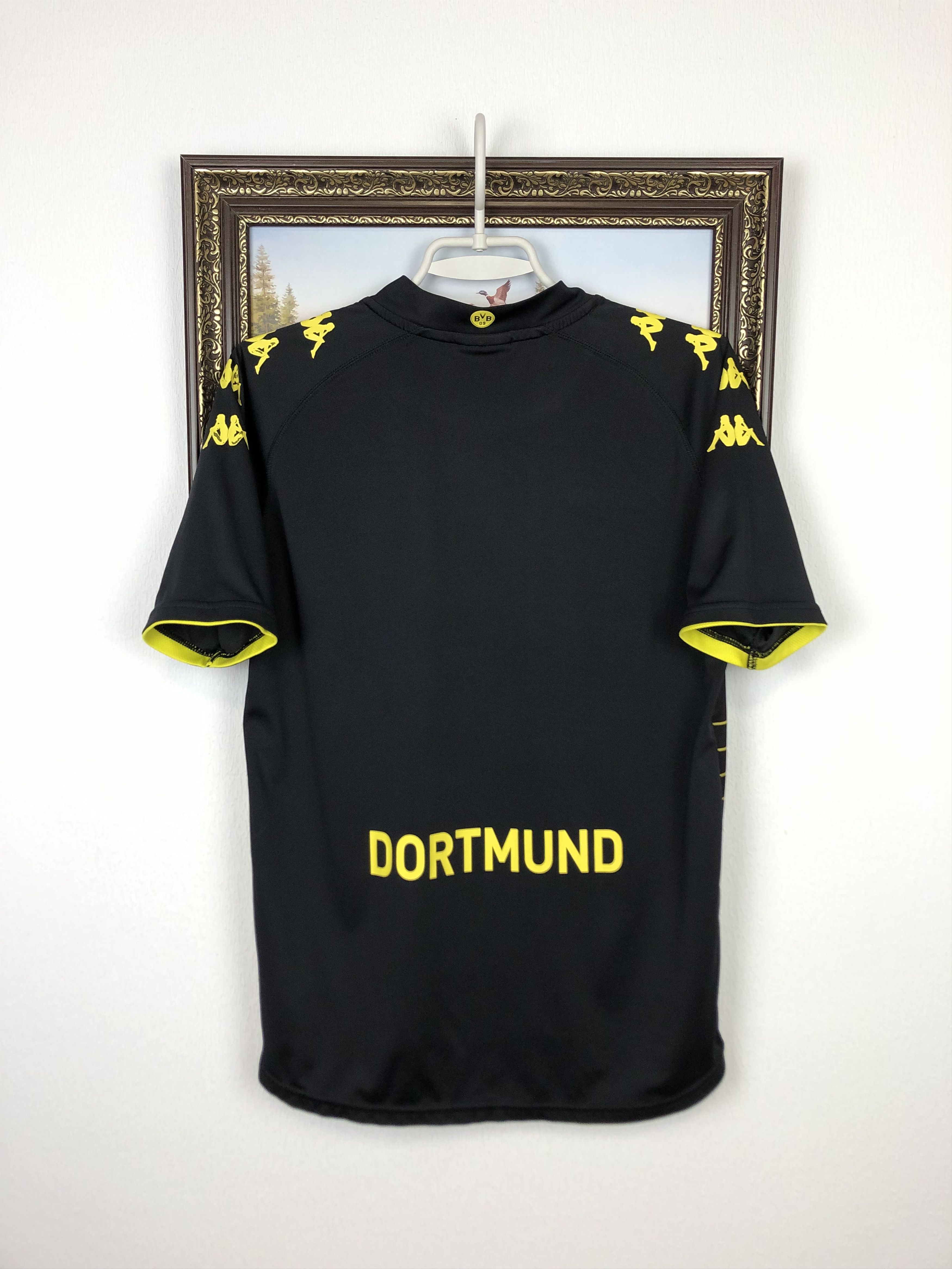 Kappa Borussia Dortmund football shirt 2009 Soccer Kappa Tee Size US XS / EU 42 / 0 - 9 Thumbnail