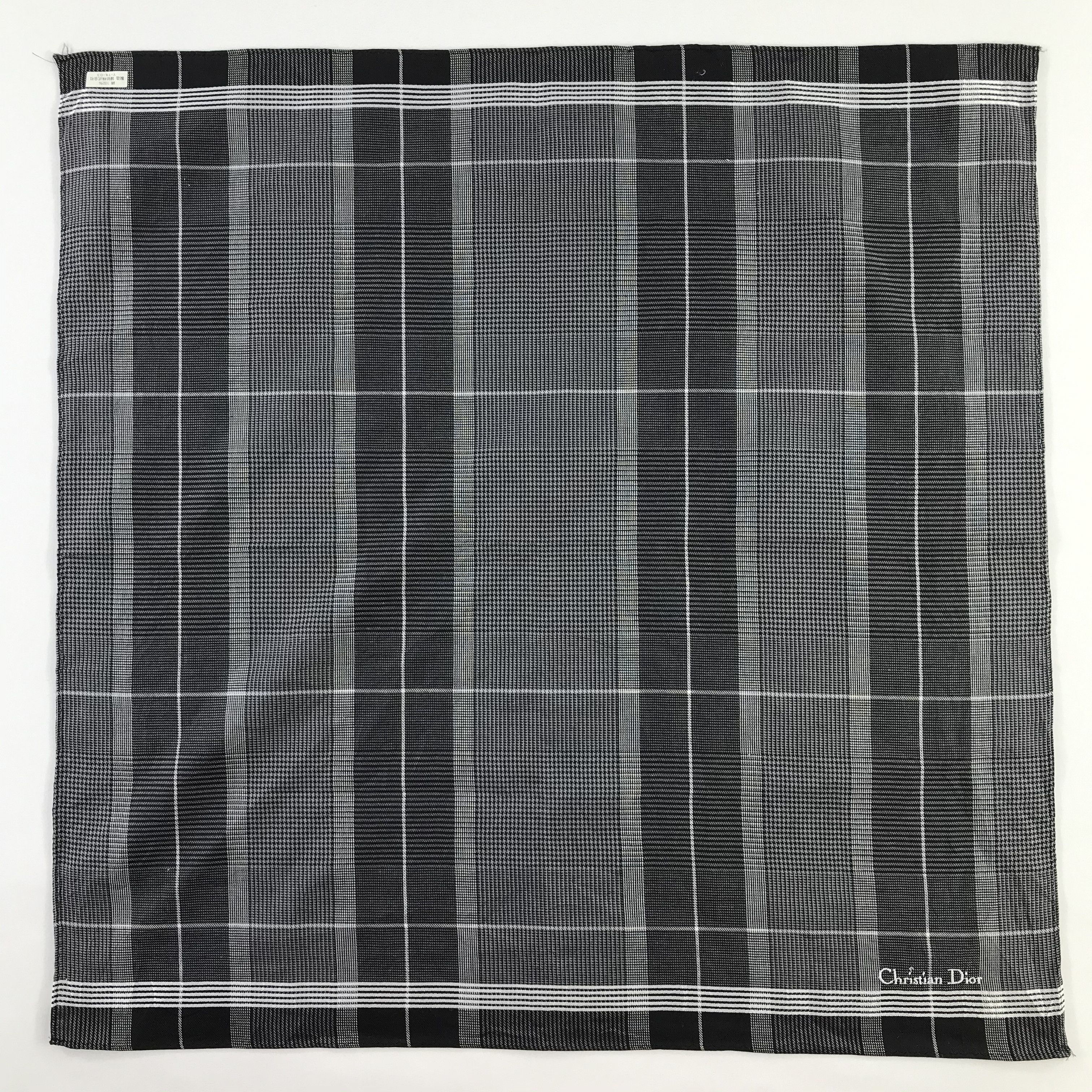 Christian Dior Monsieur × Vintage Christian Dior Bandana / Handkerchief / Neckerchief - S828 Size ONE SIZE - 1 Thumbnail