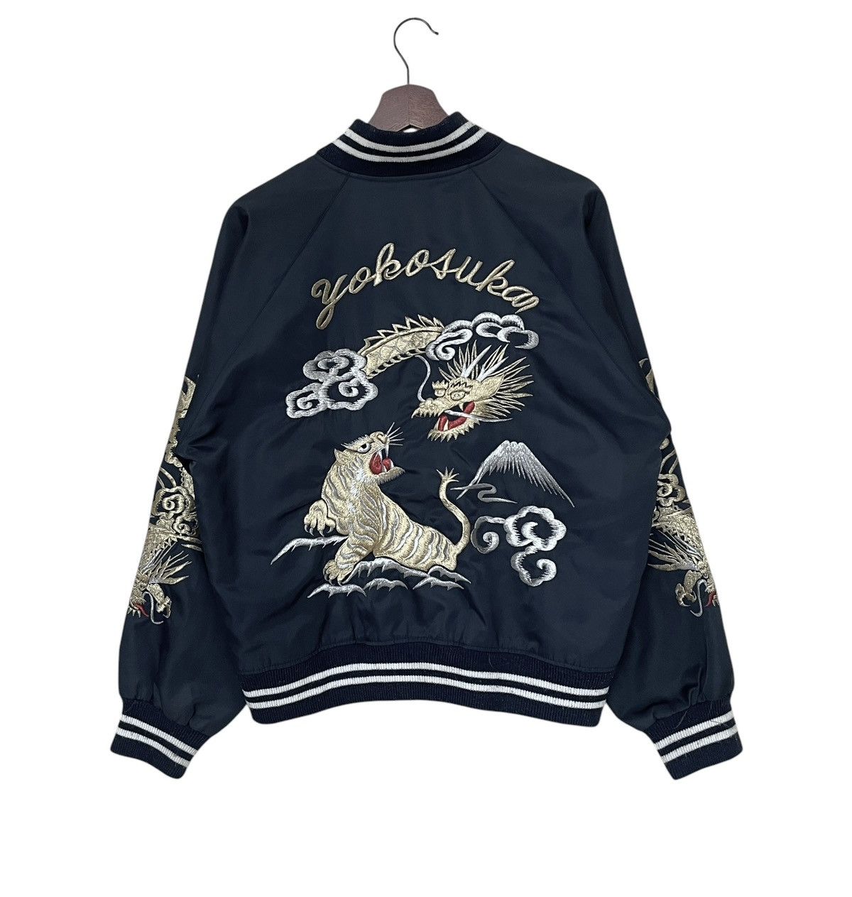 Japanese Brand × Vintage Vintage Japanese Brand Sukajan Jacket 1990s Size US M / EU 48-50 / 2 - 2 Thumbnail