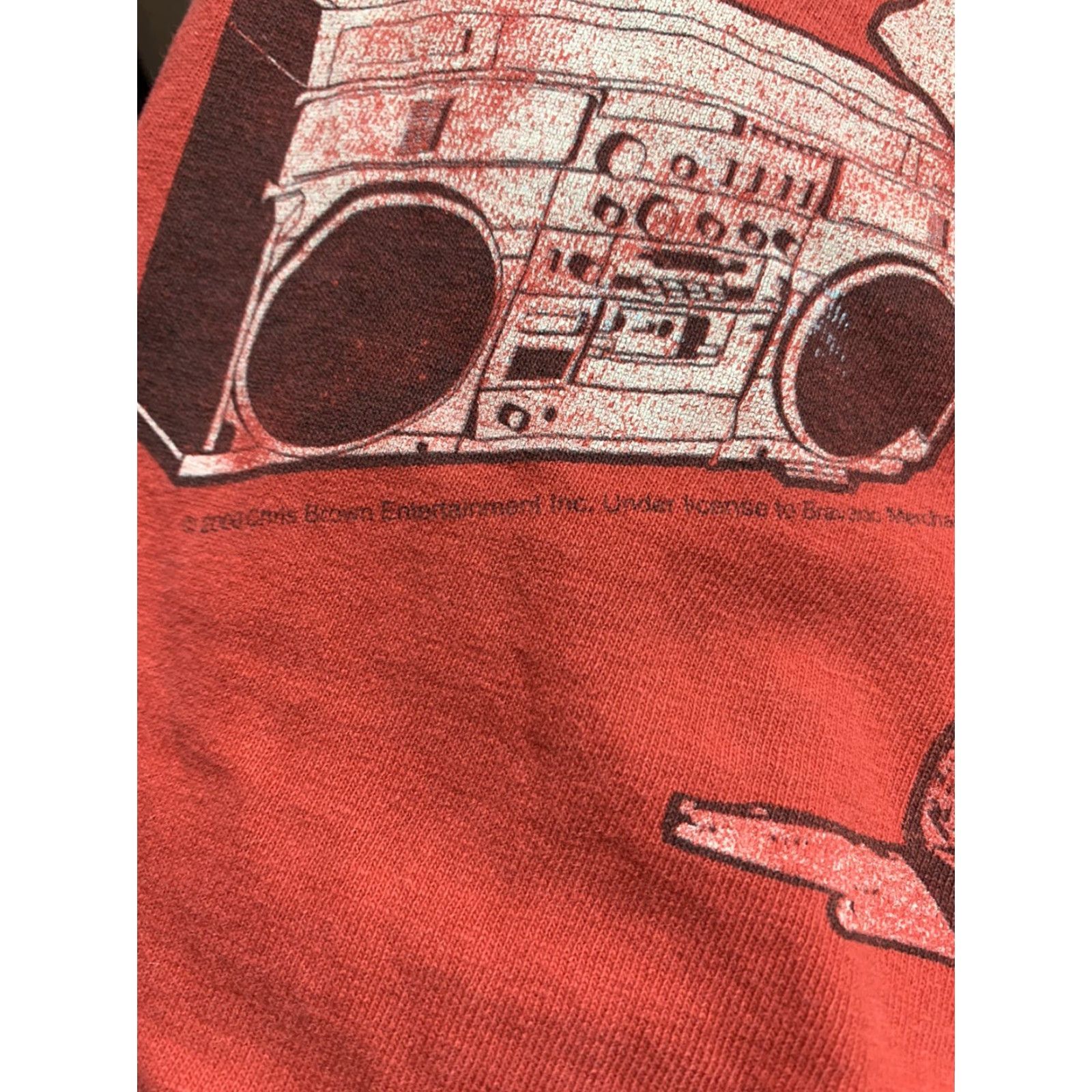 Vintage VINTAGE Chris Brown 2005 Hip Hop T Shirt Red Medium Mens Size US M / EU 48-50 / 2 - 3 Thumbnail